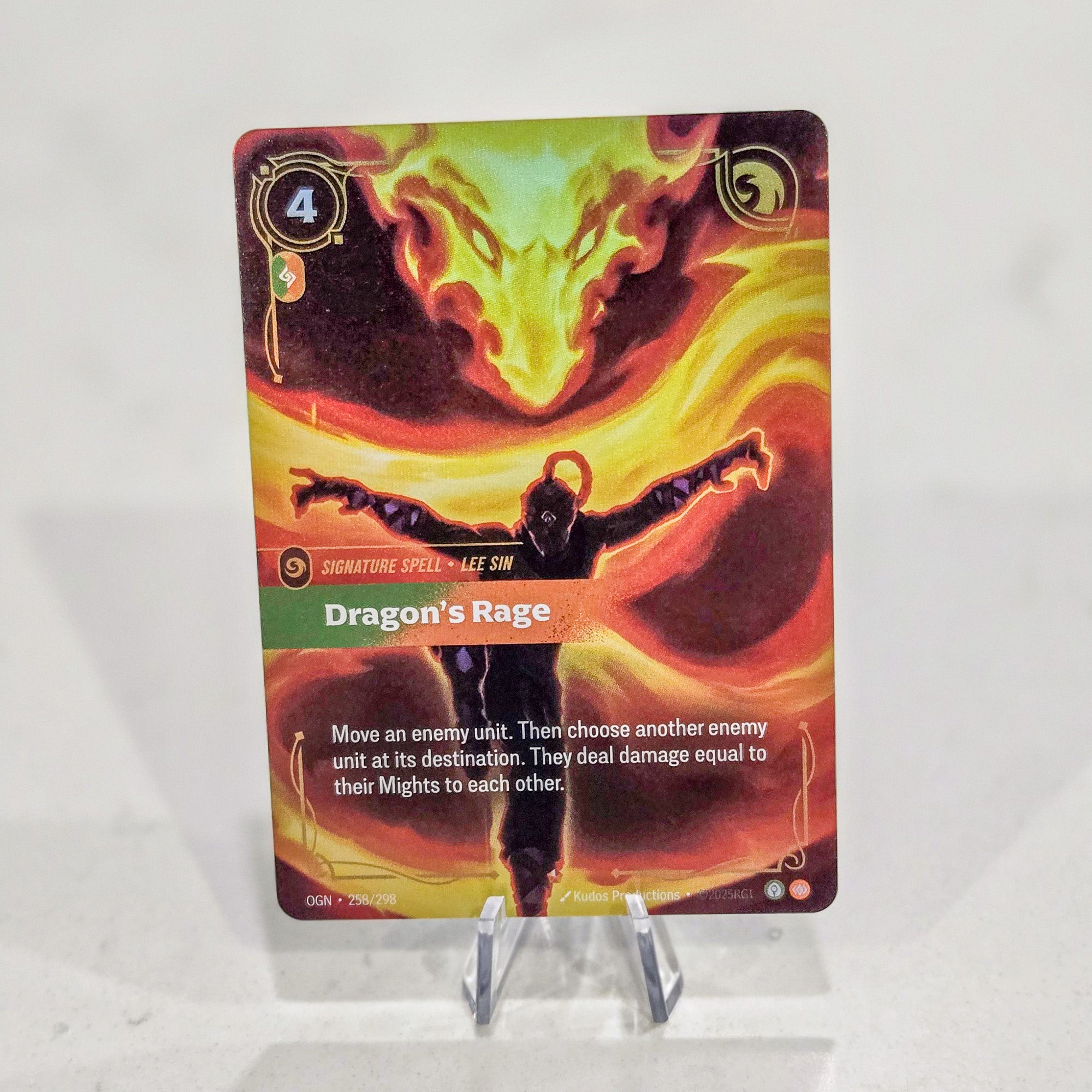 Riftbound TCG - Dragon's Rage (Foil, Epic) | Origins 258/298