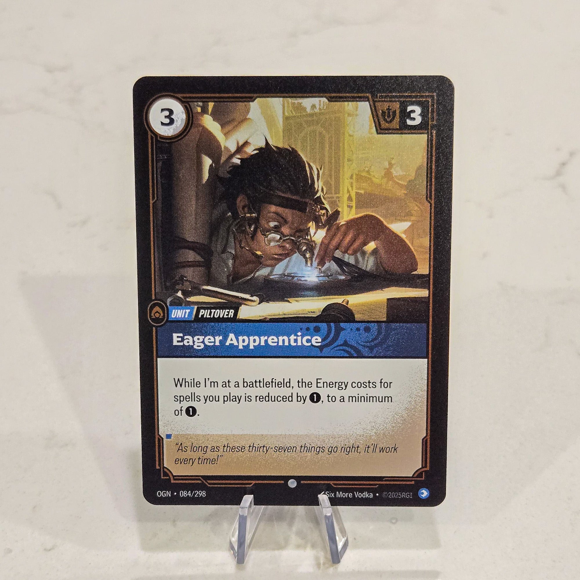 Riftbound TCG - Eager Apprentice (Foil, Common) | Origins 084/298