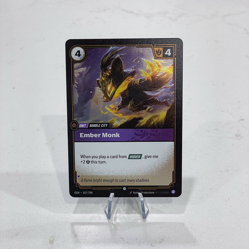 Riftbound TCG - Ember Monk (Foil, Common) | Origins 167/298