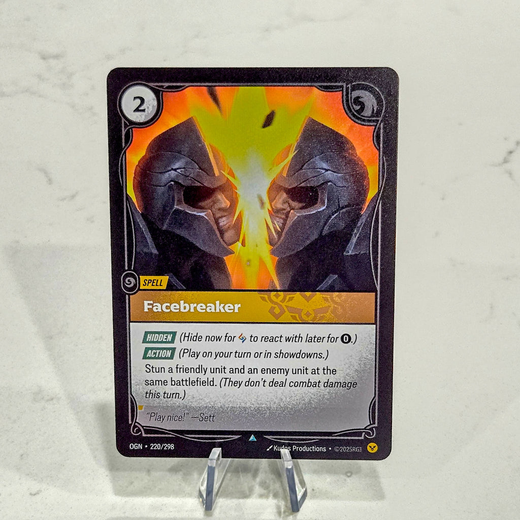 Riftbound TCG - Facebreaker (Foil, Uncommon) | Origins 220/298