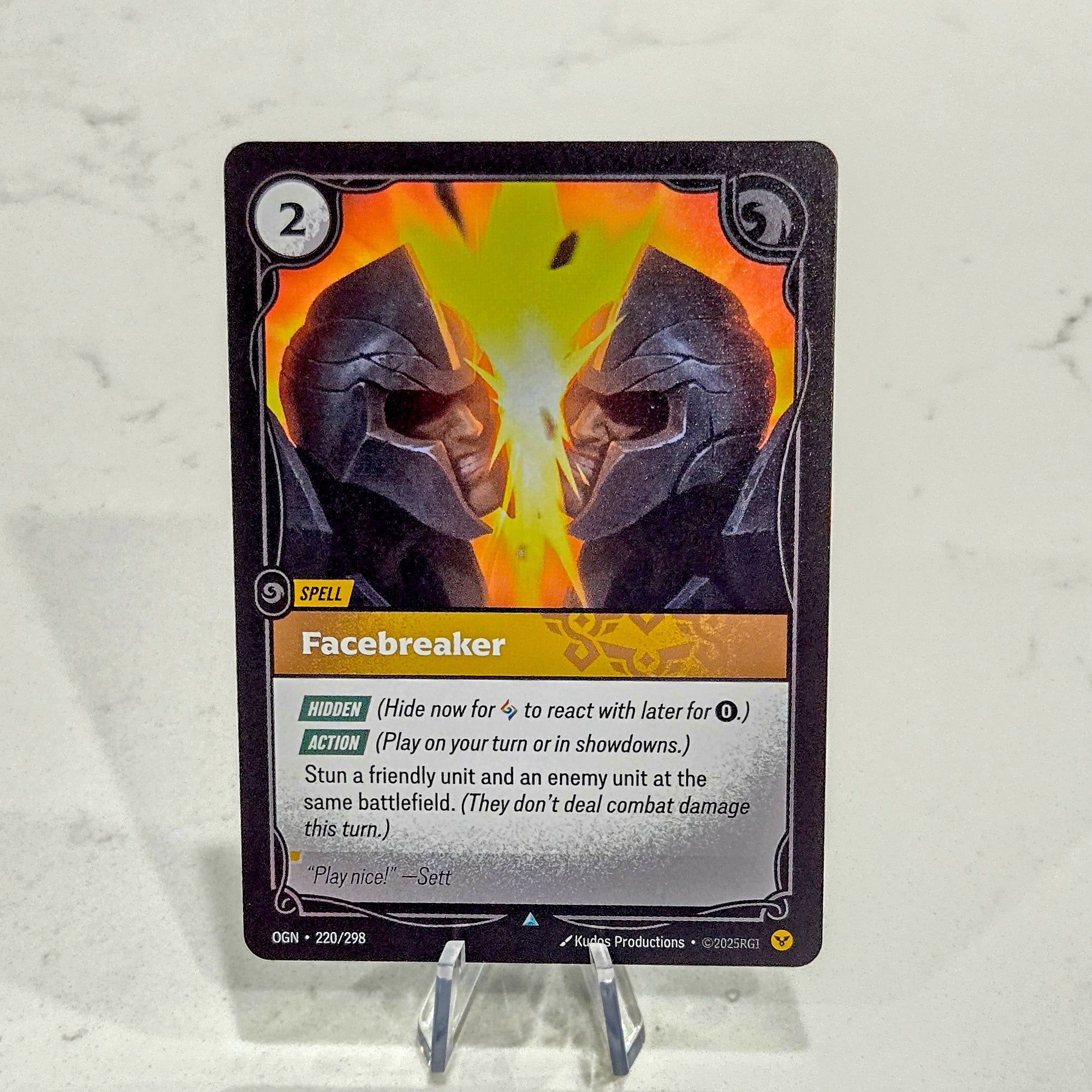 Riftbound TCG - Facebreaker (Foil, Uncommon) | Origins 220/298