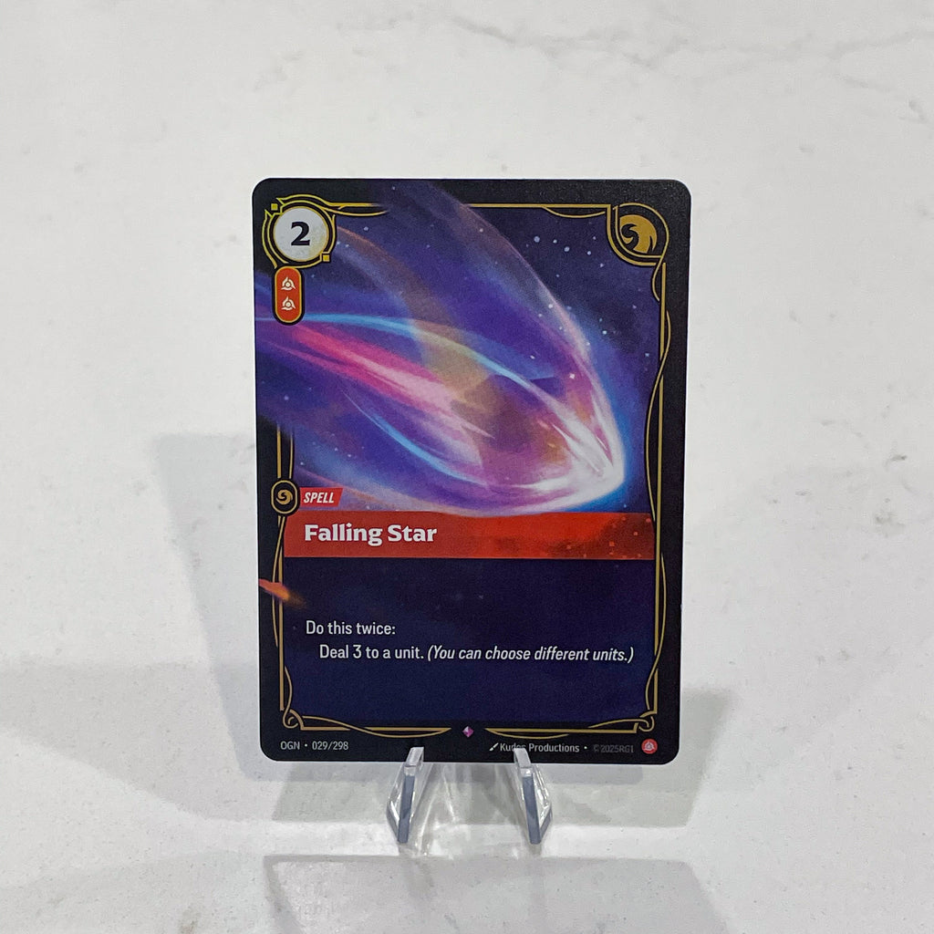 Riftbound TCG - Falling Star (Foil, Rare) | Origins 029/298