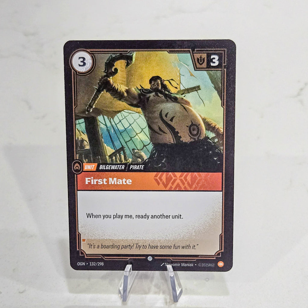 Riftbound TCG - First Mate (Foil, Common) | Origins 132/298