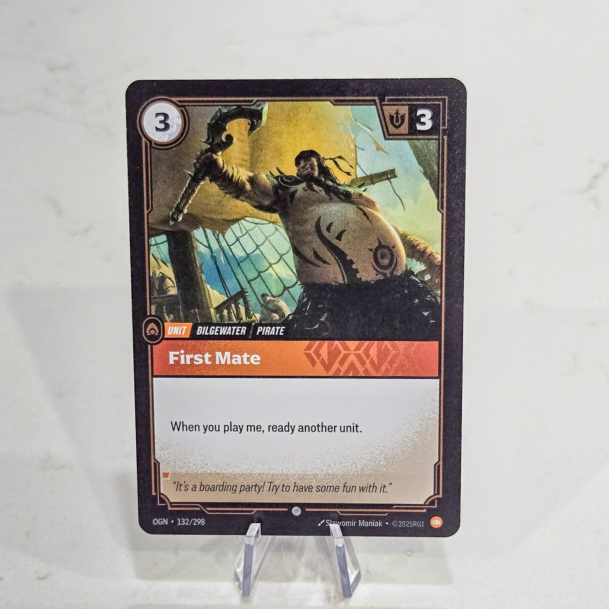 Riftbound TCG - First Mate (Foil, Common) | Origins 132/298