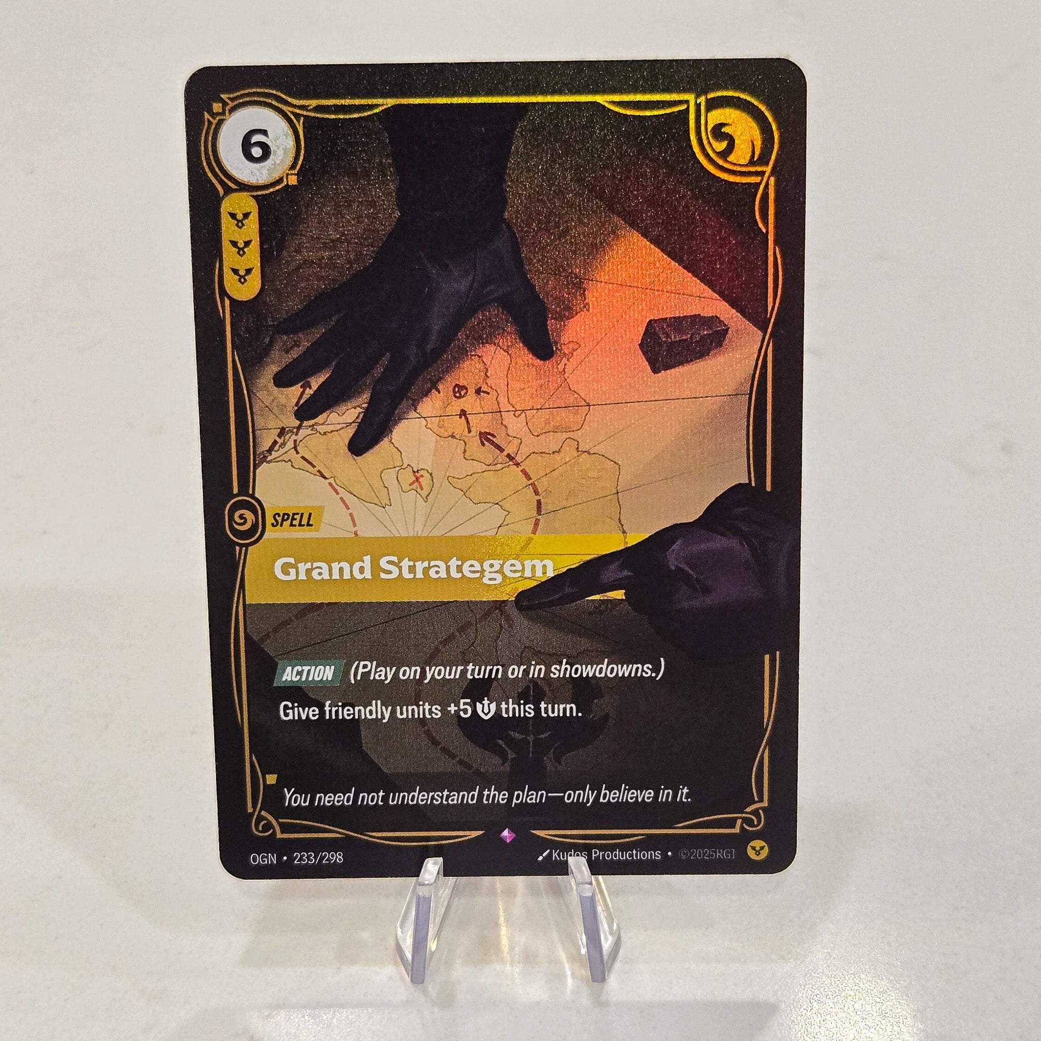 Grand Strategem Foil Rare Origins Card