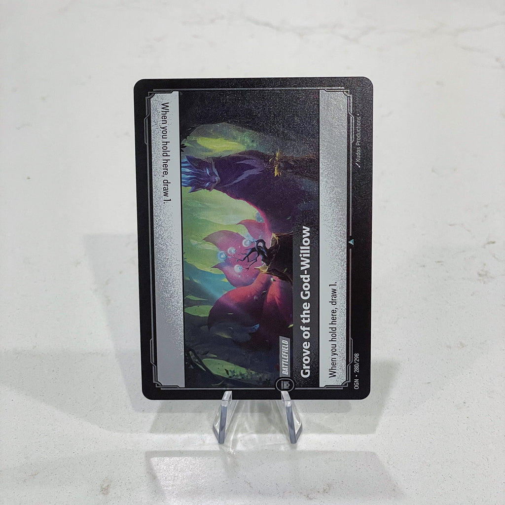 Riftbound TCG - Grove of the God-Willow (Foil, Uncommon) | Origins 280/298