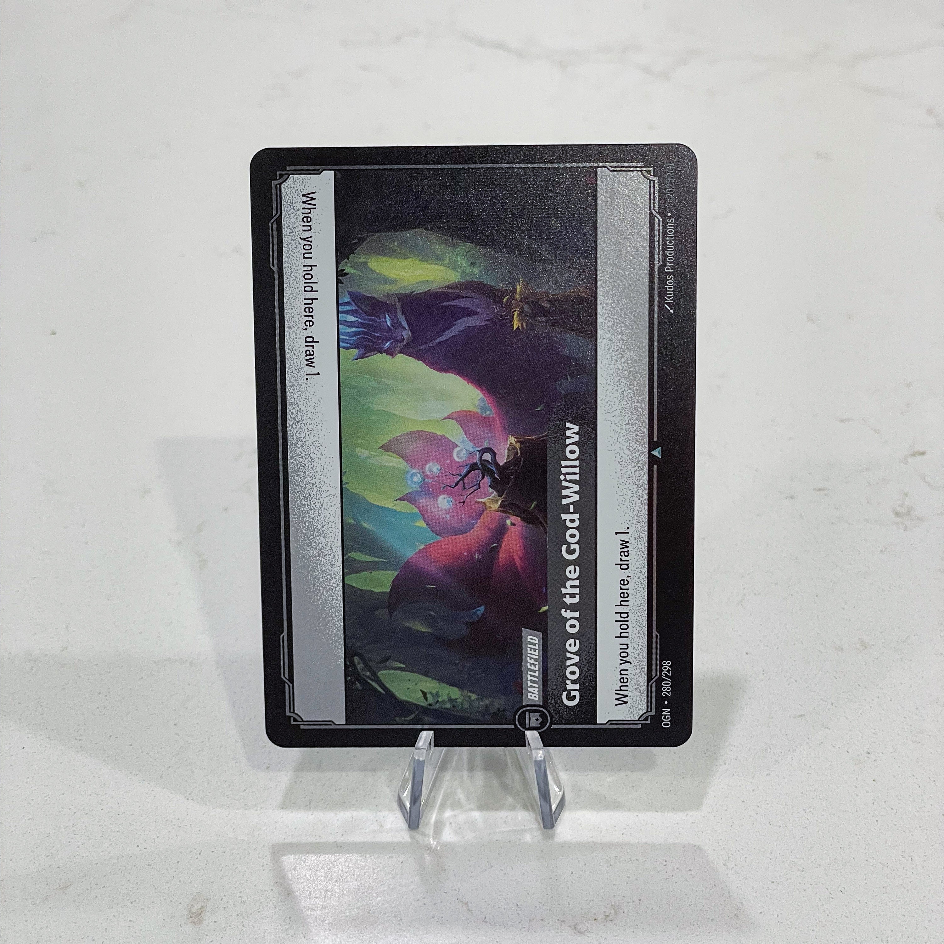 Riftbound TCG - Grove of the God-Willow (Foil, Uncommon) | Origins 280/298