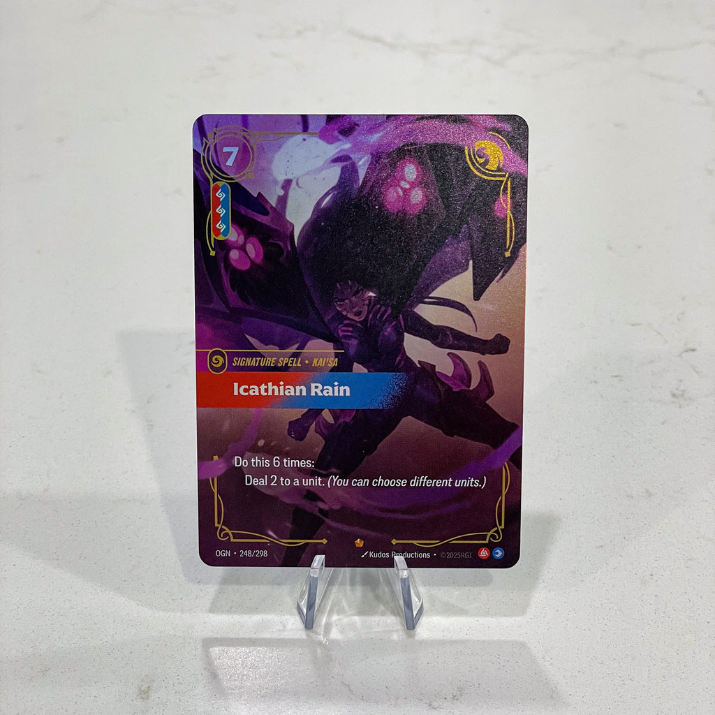 Riftbound TCG - Icathian Rain (Foil, Epic) | Origins 248/298