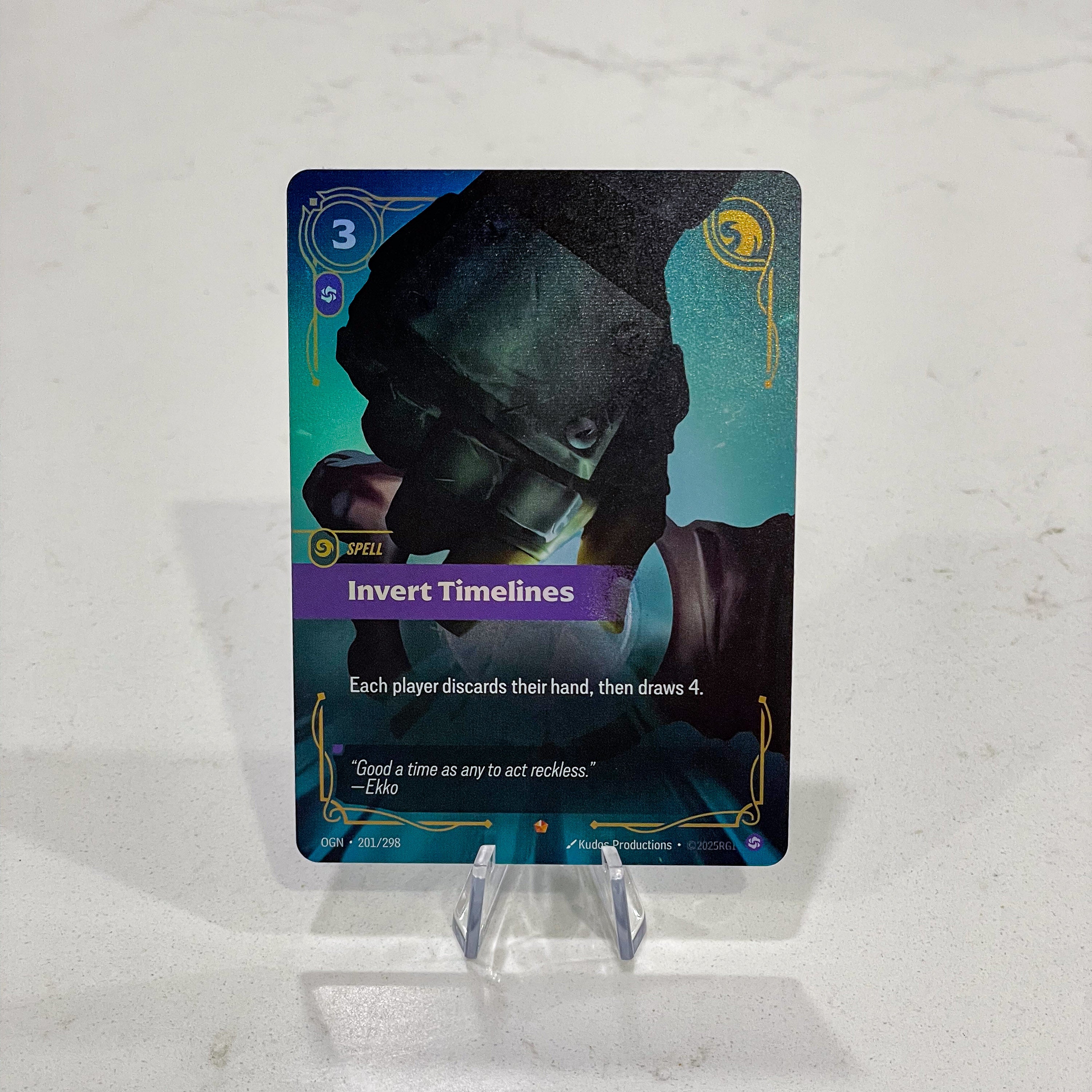 Riftbound TCG - Invert Timelines (Foil, Epic) | Origins 201/298 ...