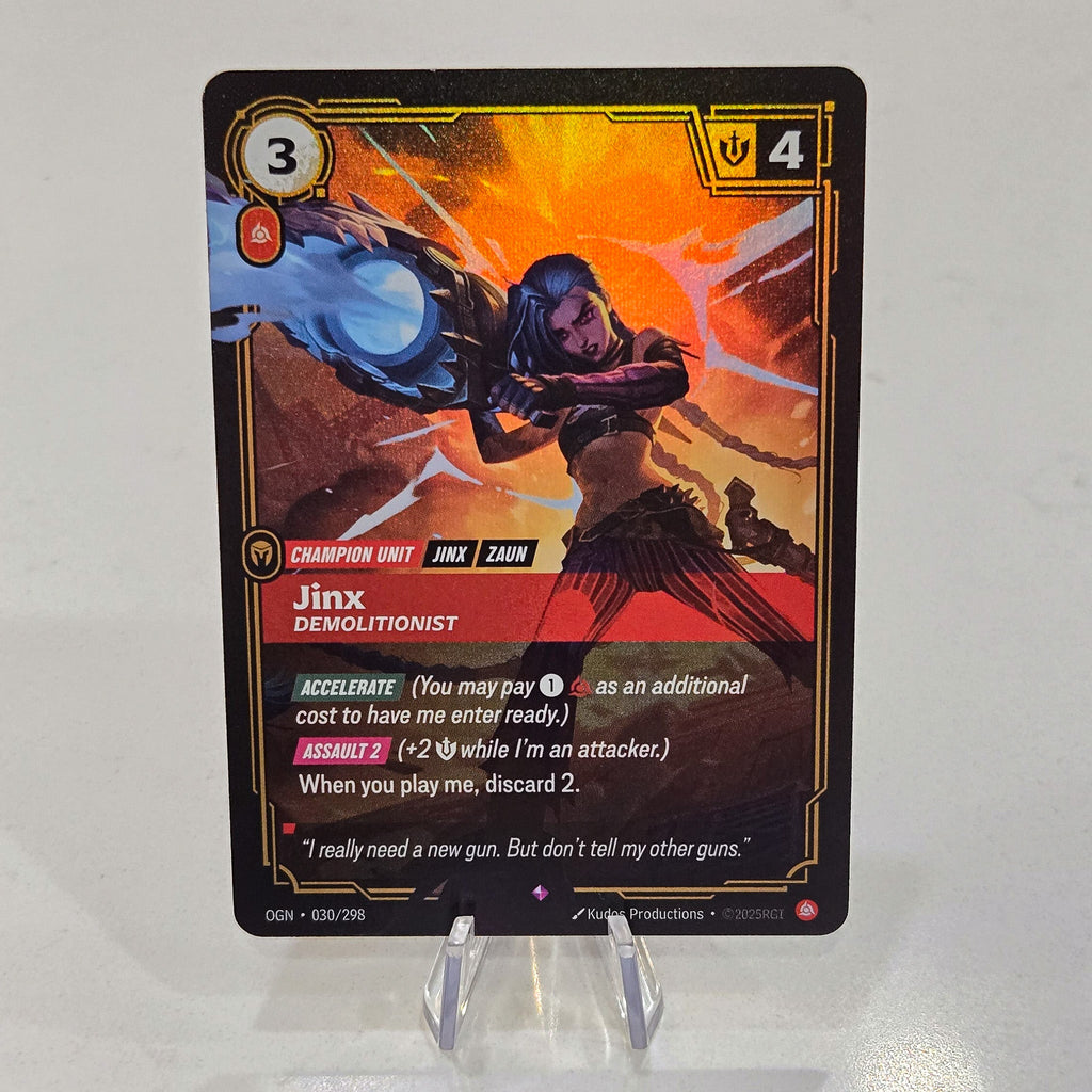 Jinx Demolitionist Foil Rare Origins Card