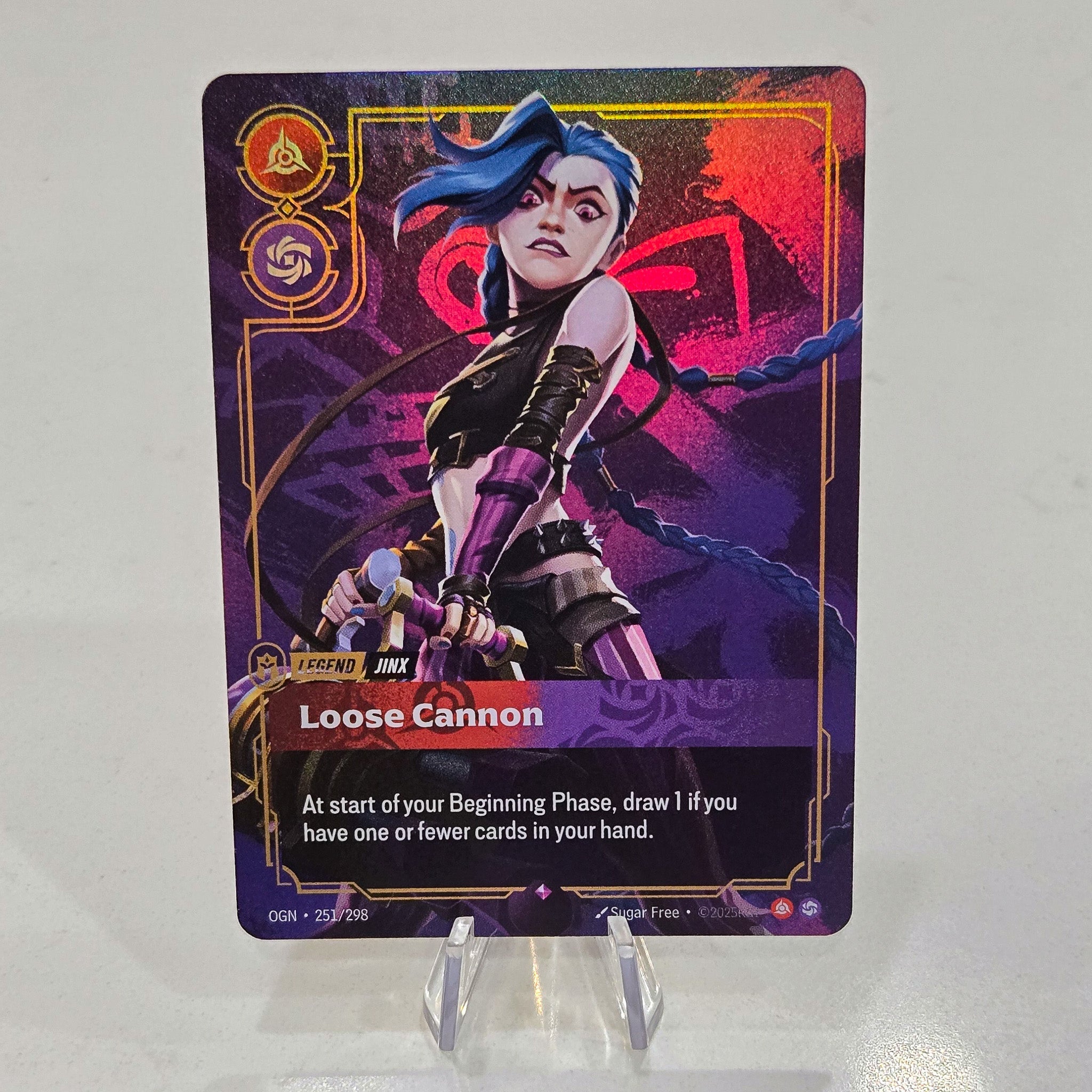 Riftbound TCG - Jinx: Loose Cannon (Foil, Rare) | Origins 251/298 ...