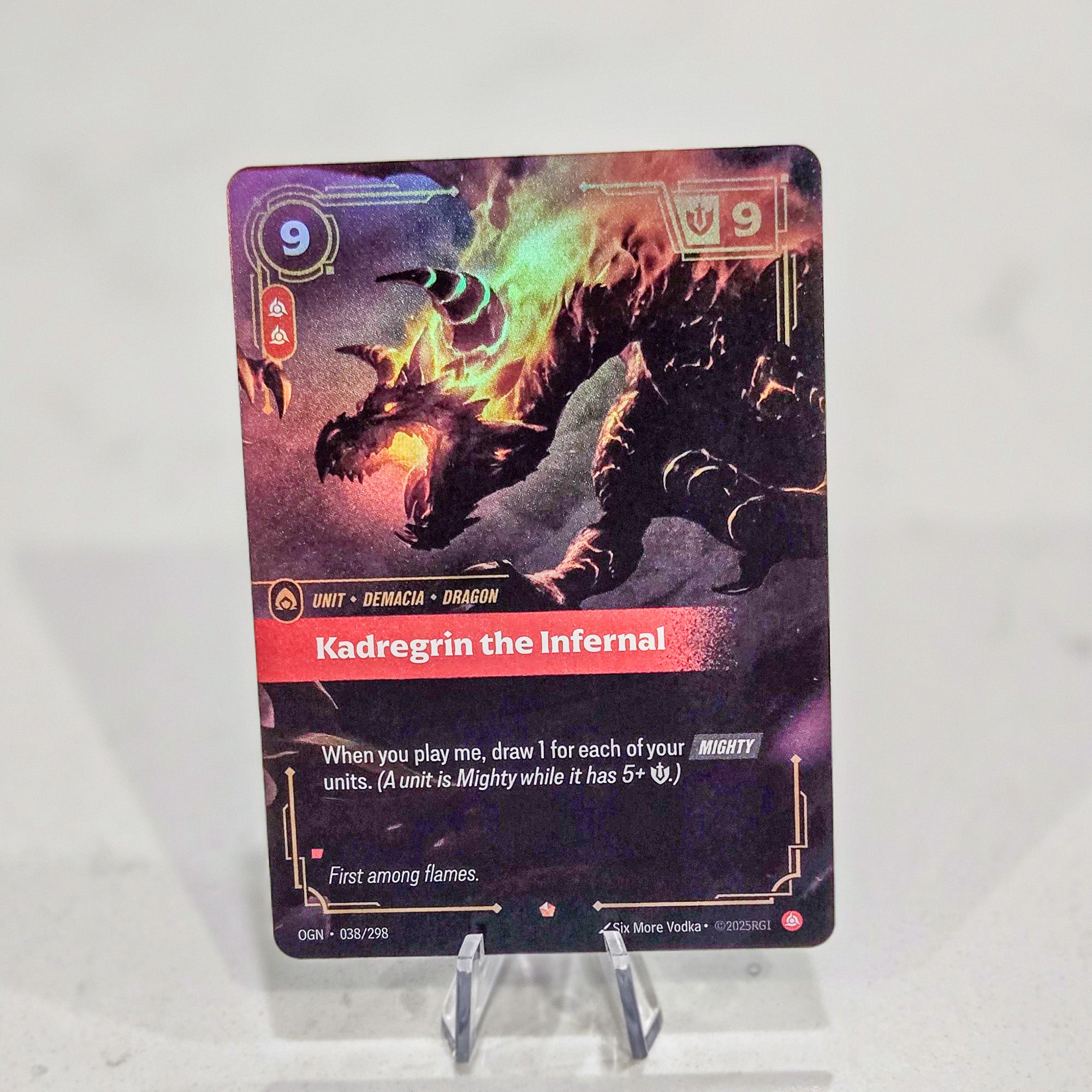 Riftbound TCG - Kadregrin the Infernal (Foil, Epic) | Origins 038/298