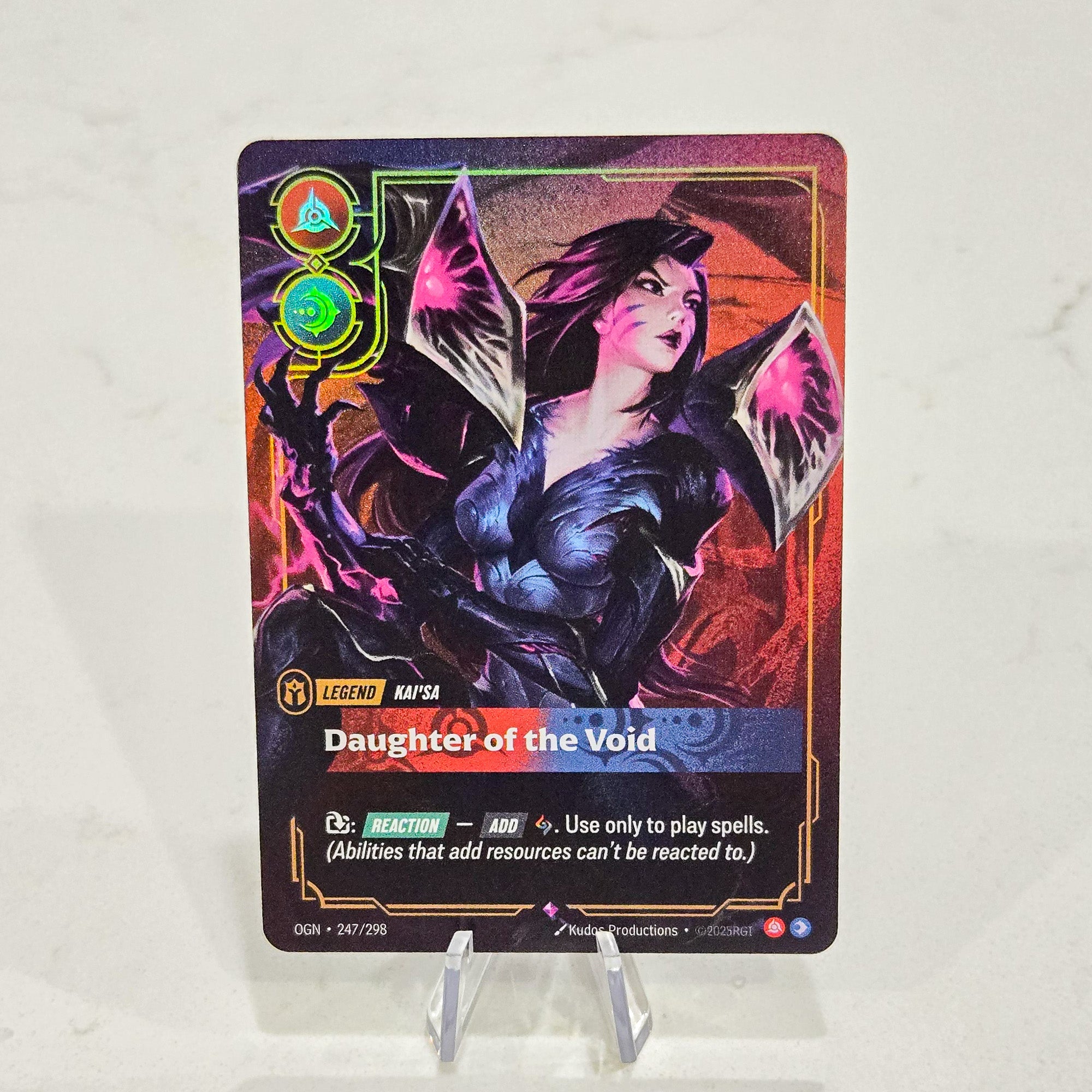 Riftbound TCG - Kai'Sa - Daughter of the Void (Foil, Rare) | Origins 247/298
