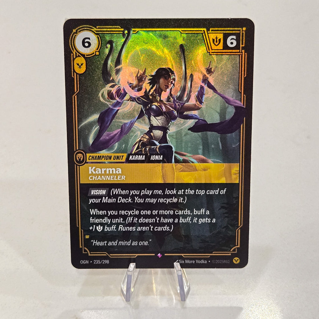Karma Channeler Foil Rare Origins Card