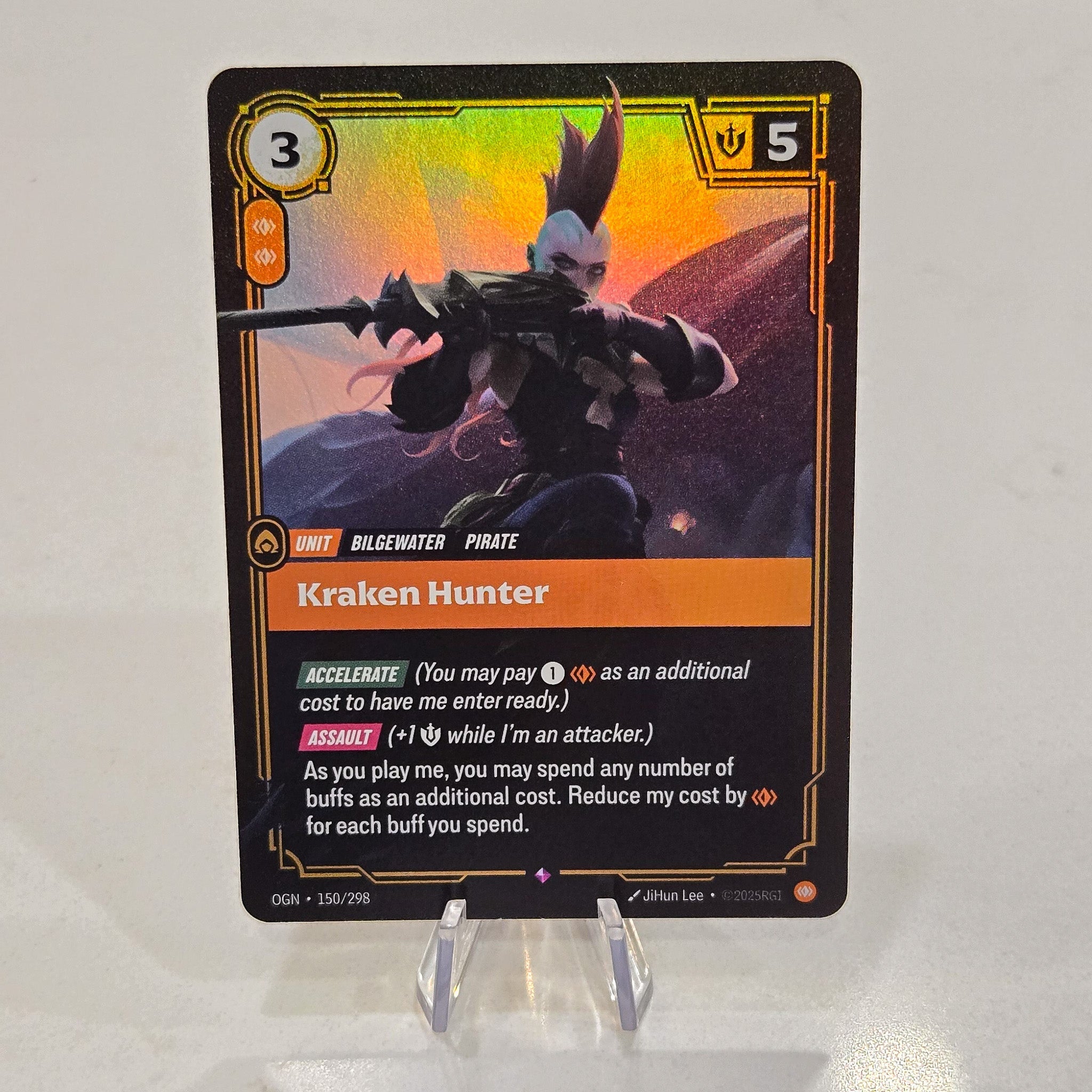 Kraken Hunter Foil Rare Origins Card