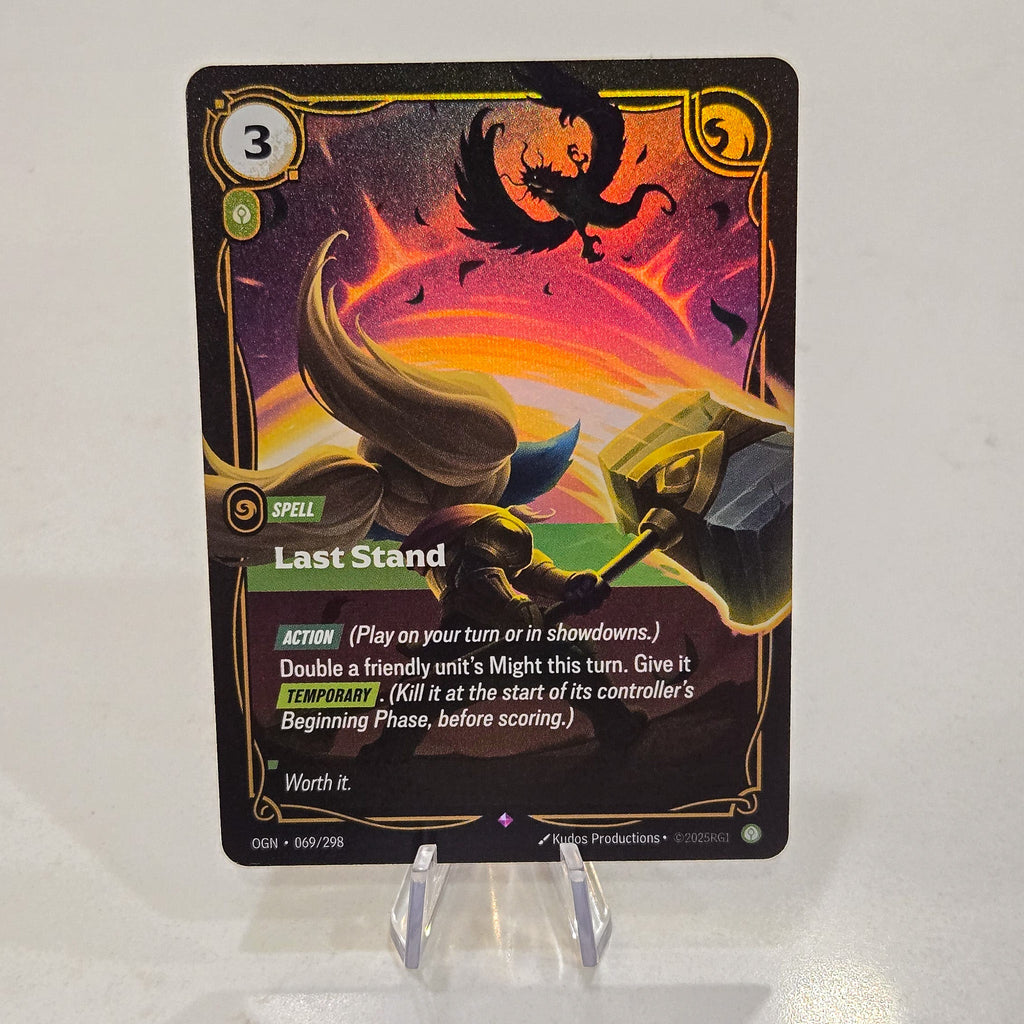 Last Stand Foil Rare Origins Card