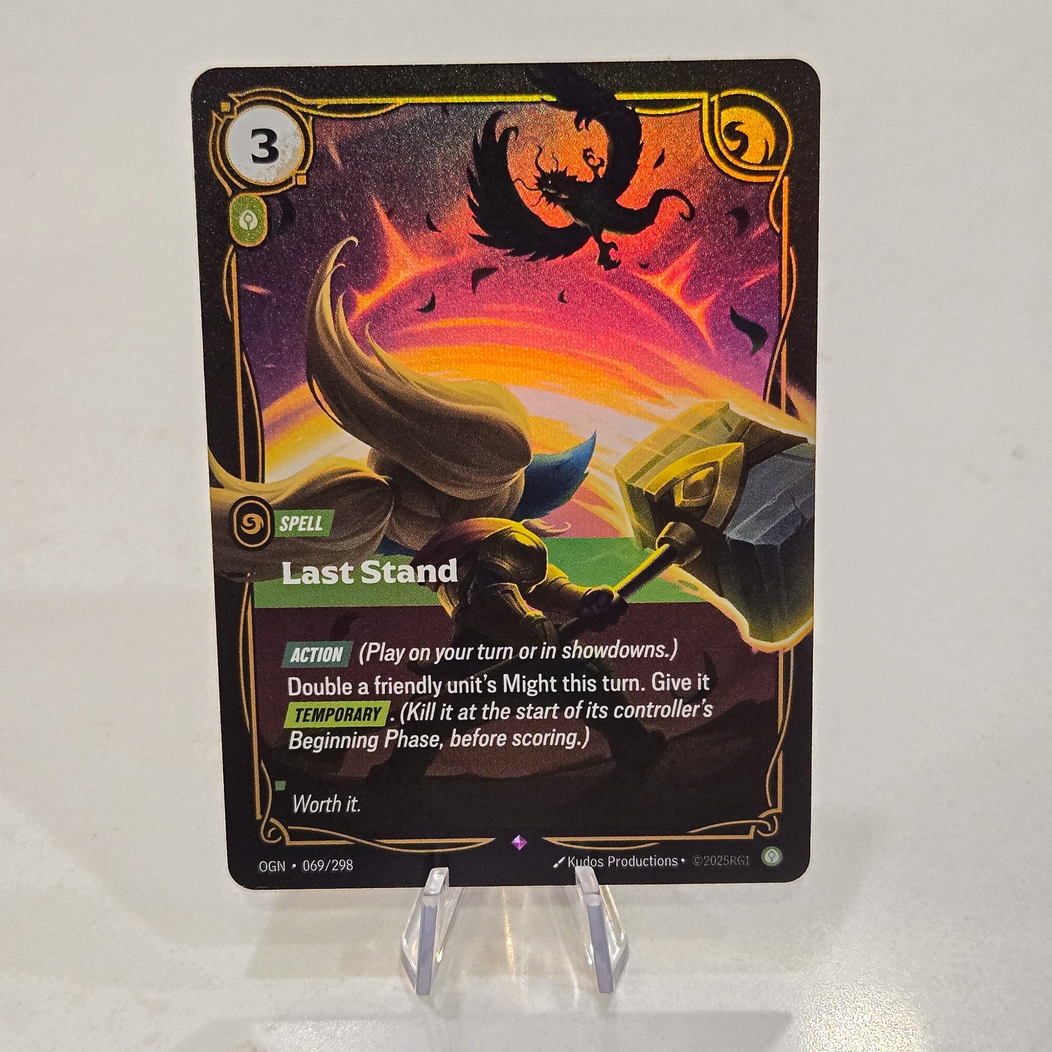 Last Stand Foil Rare Origins Card
