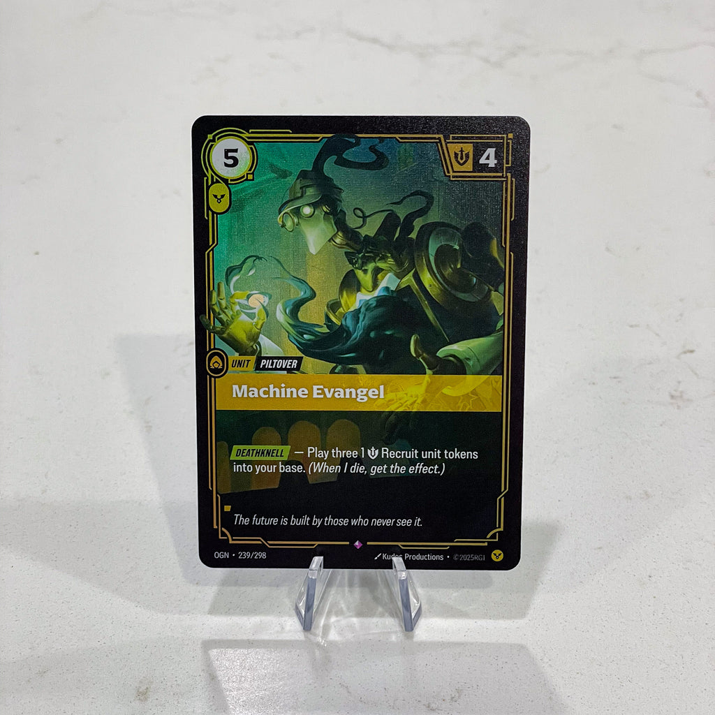 Riftbound TCG - Machine Evangel (Foil, Rare) | Origins 239/298