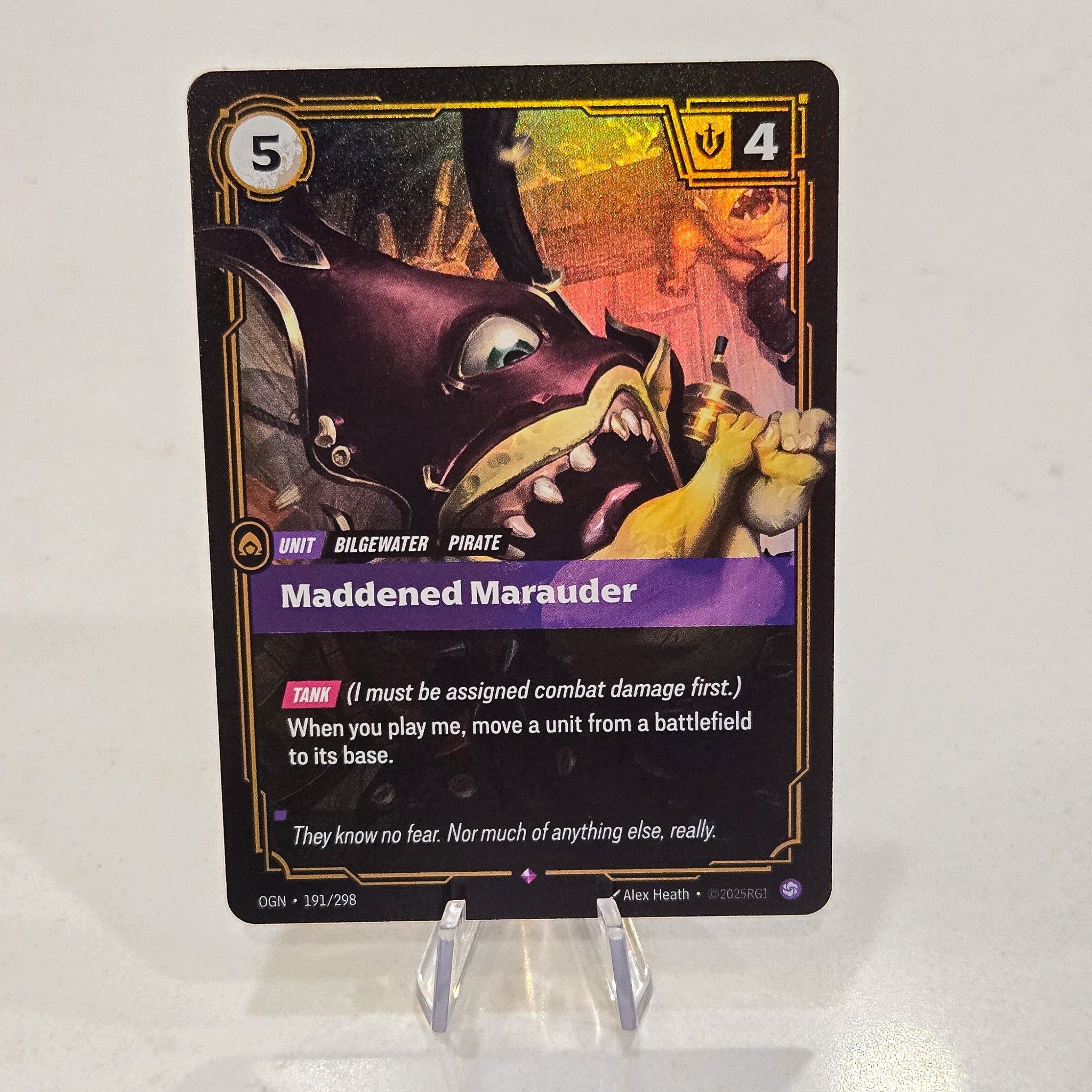 Maddened Marauder Foil Rare Origins Card