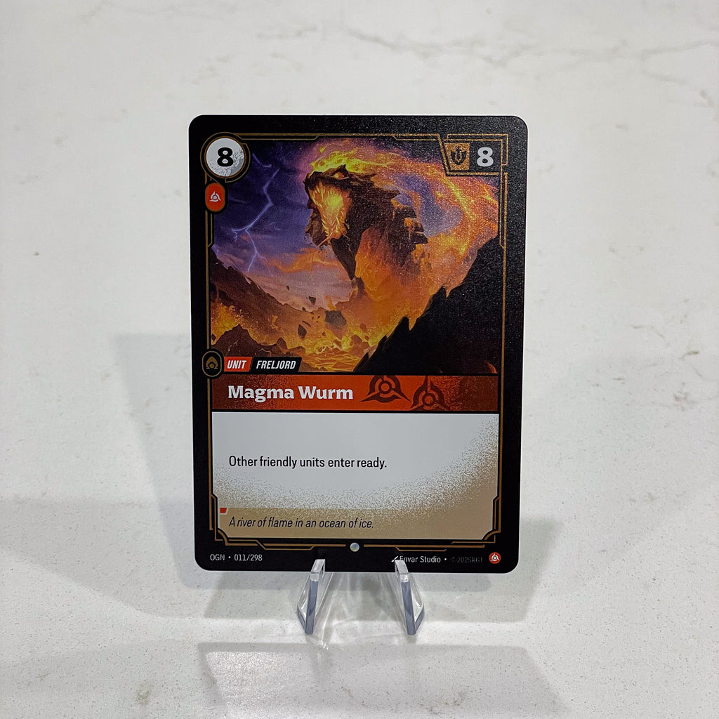 Riftbound TCG - Magma Wurm (Foil, Common) | Origins 011/298