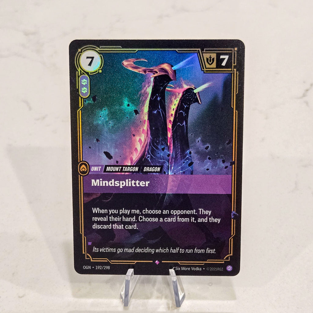 Riftbound TCG - Mindsplitter (Foil, Rare) | Origins 192/298