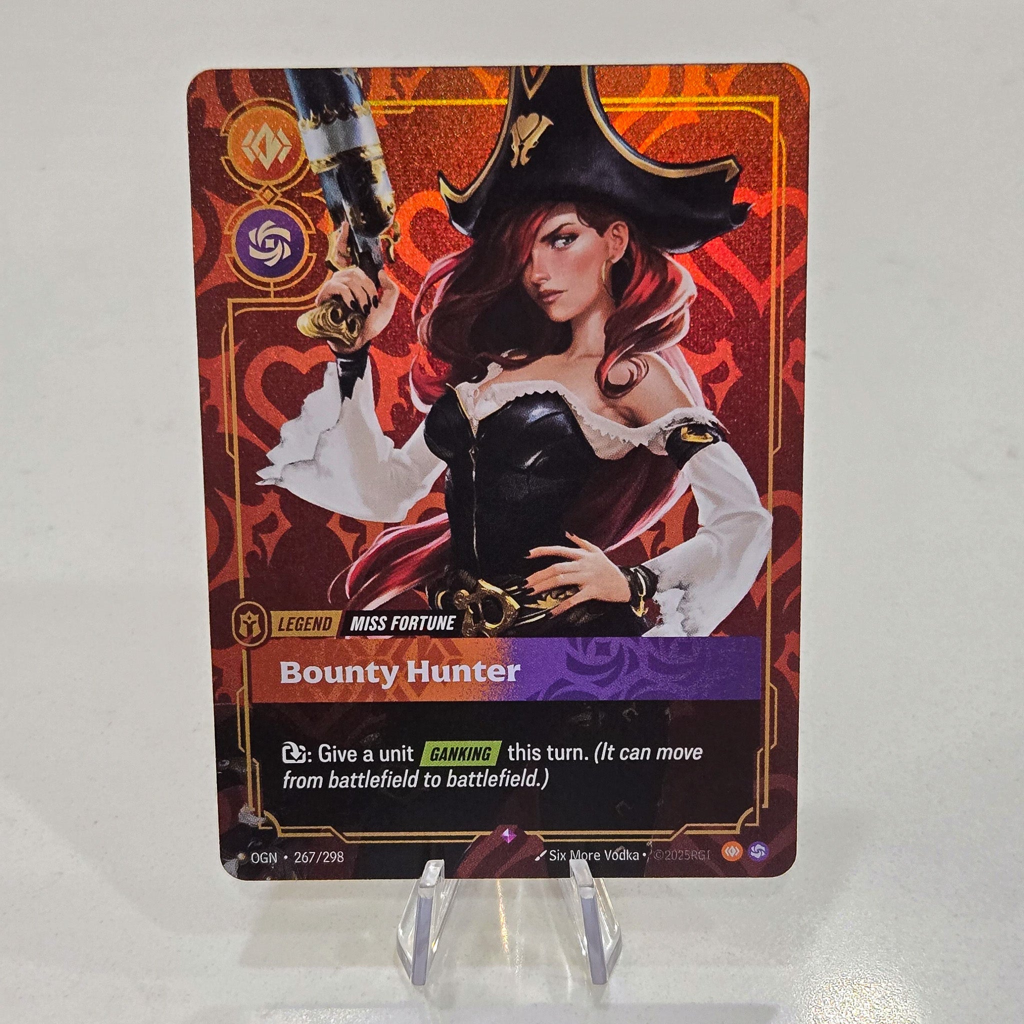 Miss Fortune Bounty Hunter Foil Rare Origins Card
