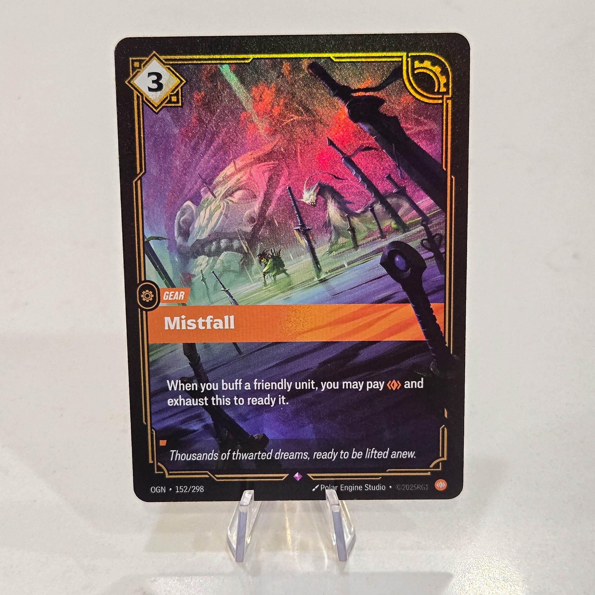 Mistfall Foil Rare Origins Card