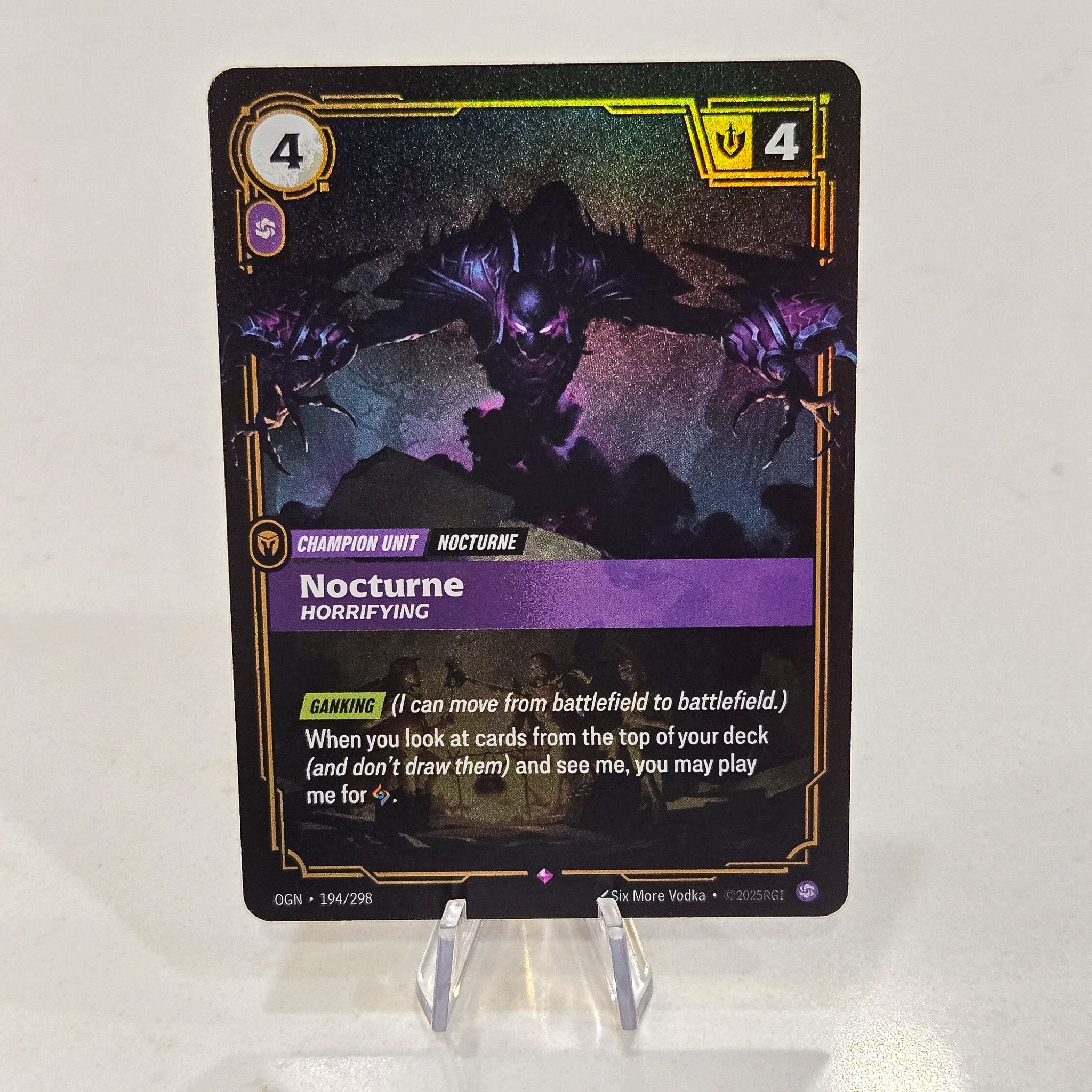 Nocturne Horrifying Foil Rare Origins Card