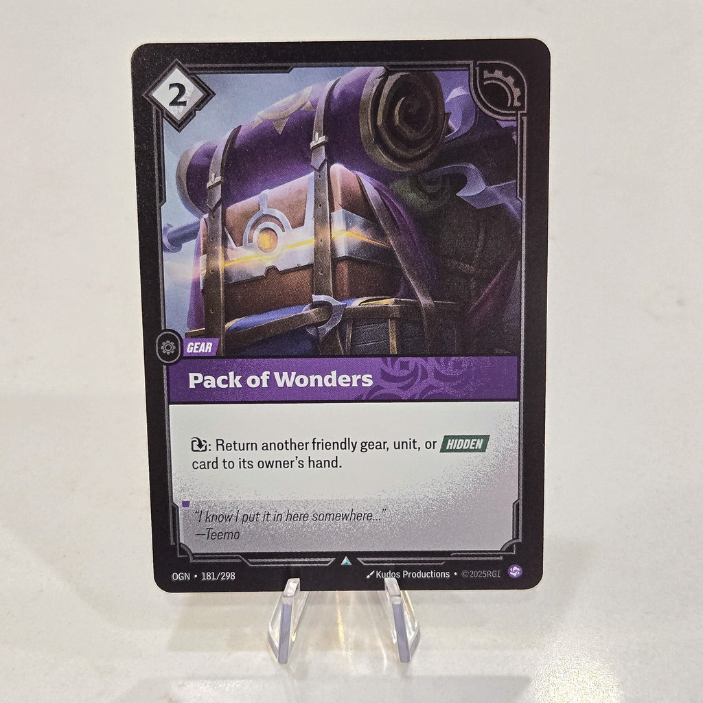 Pack of Wonders Foil Uncommon Origins Card
