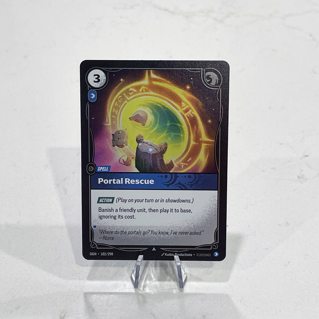 Riftbound TCG - Portal Rescue (Foil, Uncommon) | Origins 102/298