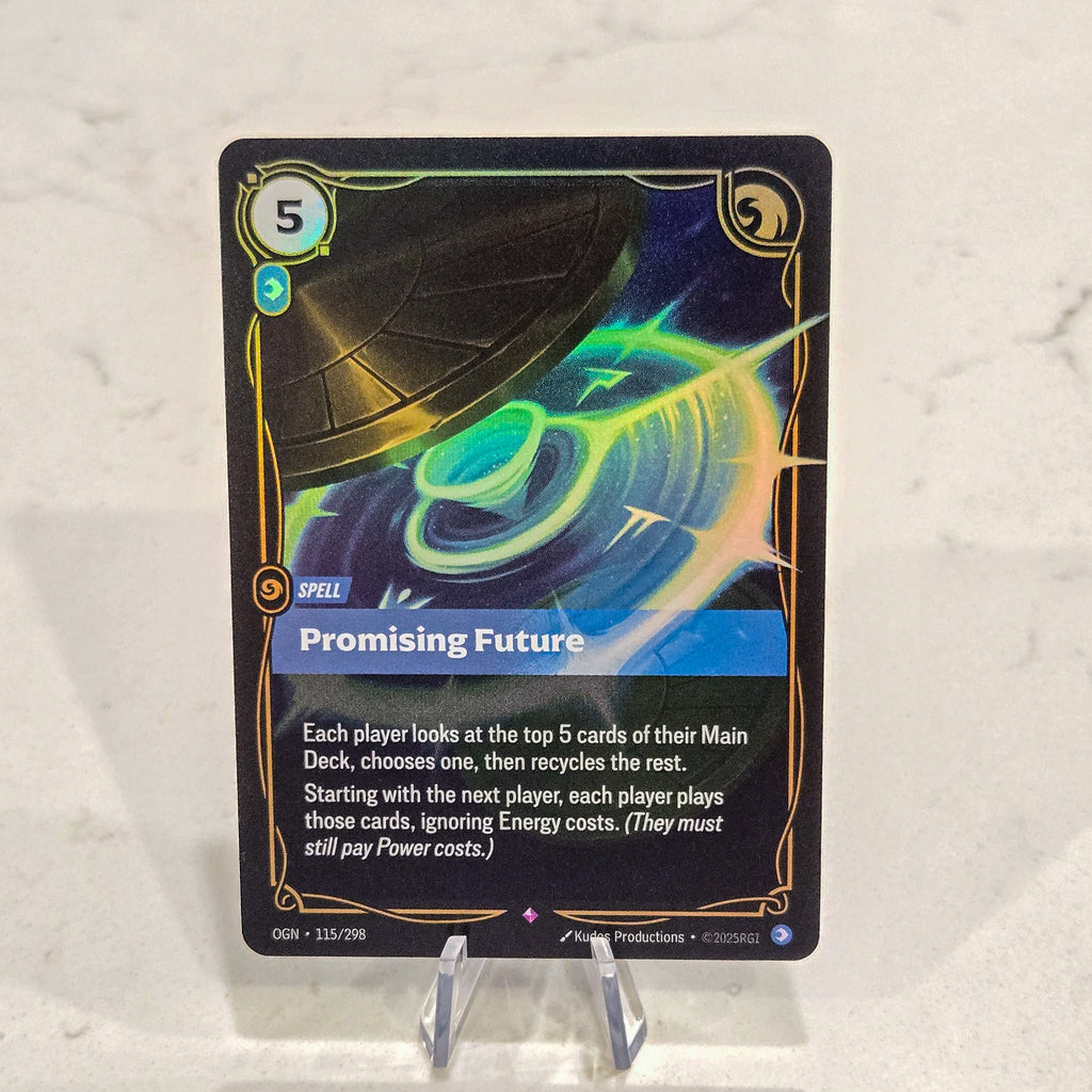 Riftbound TCG - Promising Future (Foil, Rare) | Origins 115/298