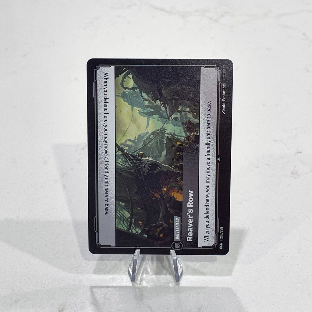 Riftbound TCG - Reaver's Row (Foil, Uncommon) | Origins 285/298 ...