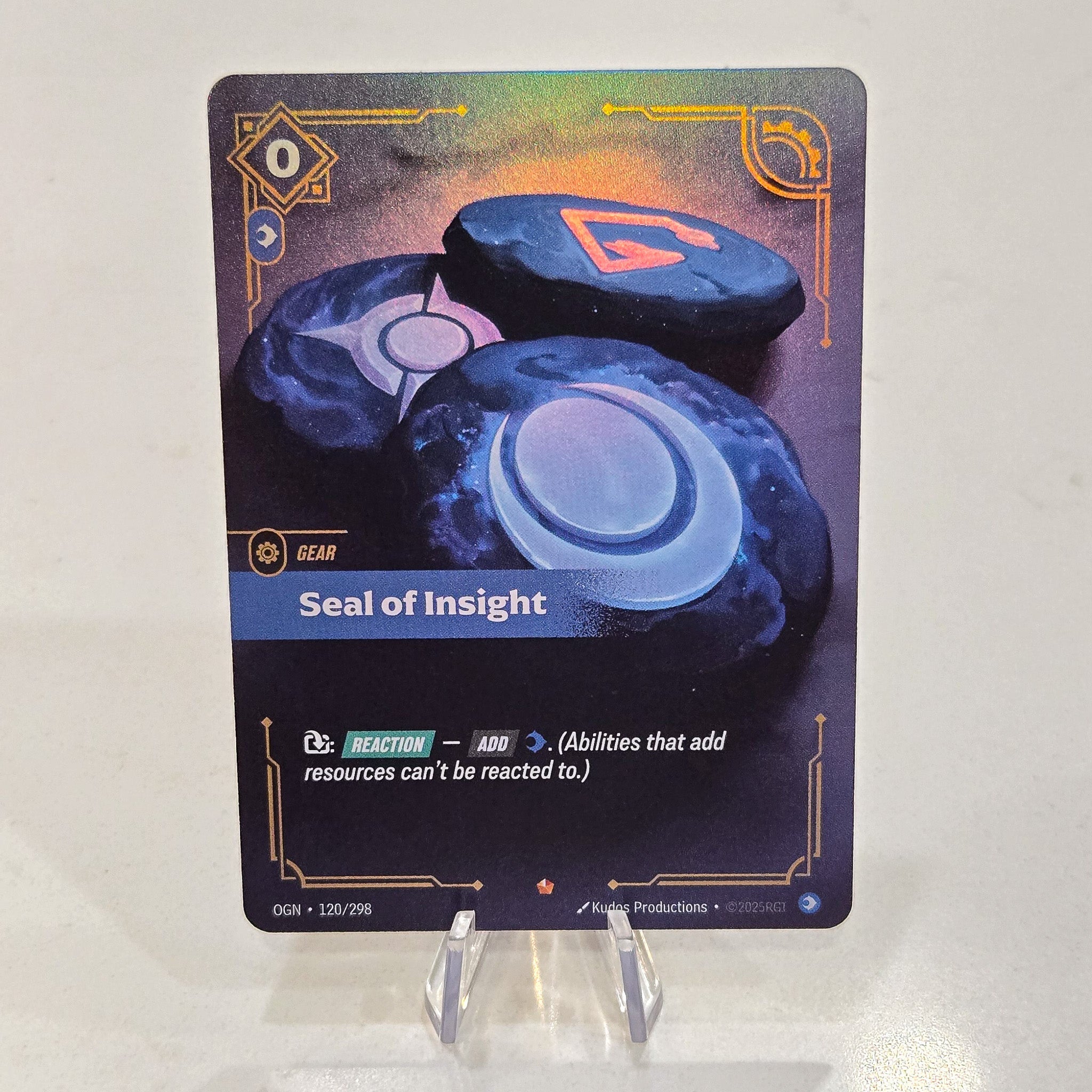 Seal of Insight Foil Epic Origins Card
