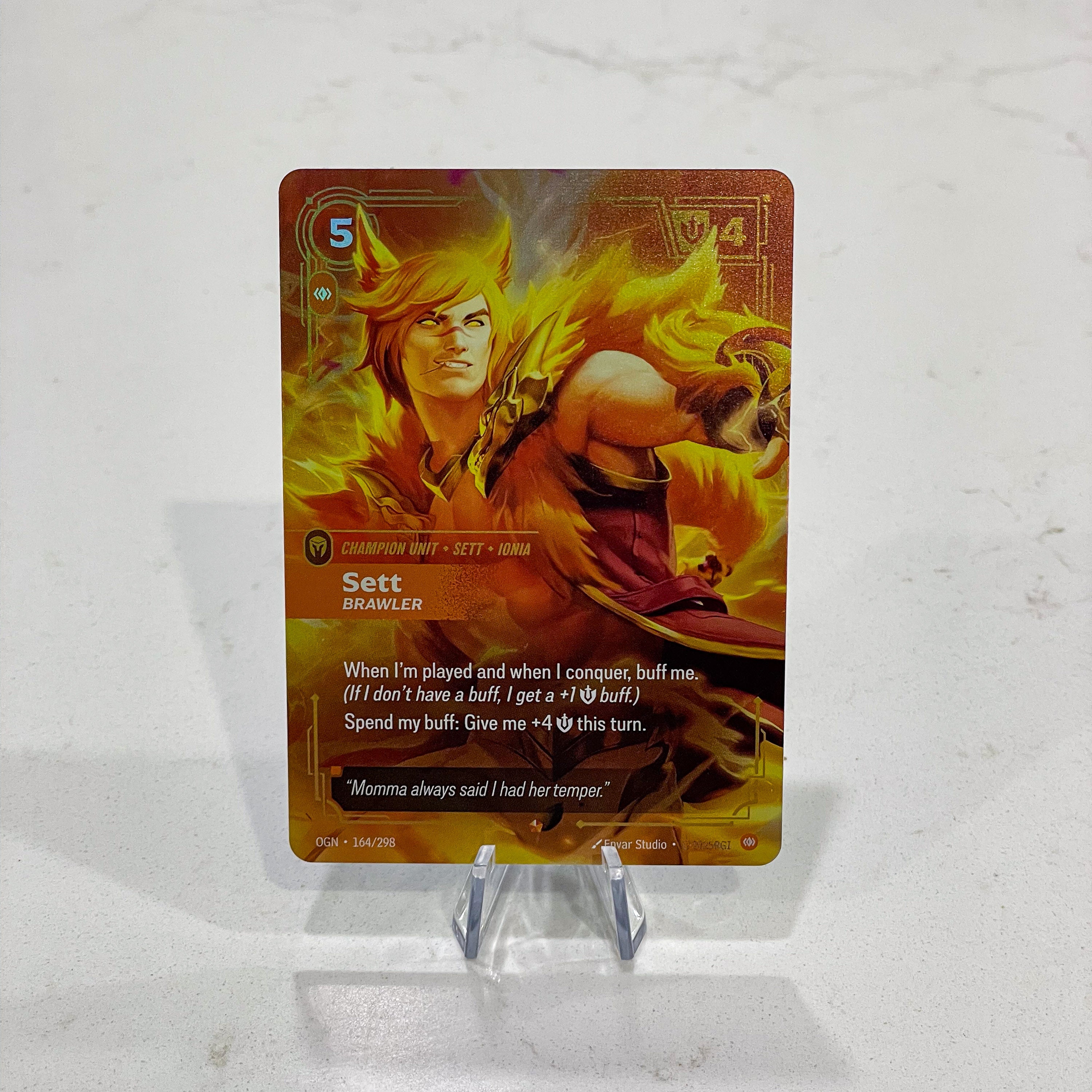 Riftbound TCG - Sett - Brawler (Foil, Epic) | Origins 164/298