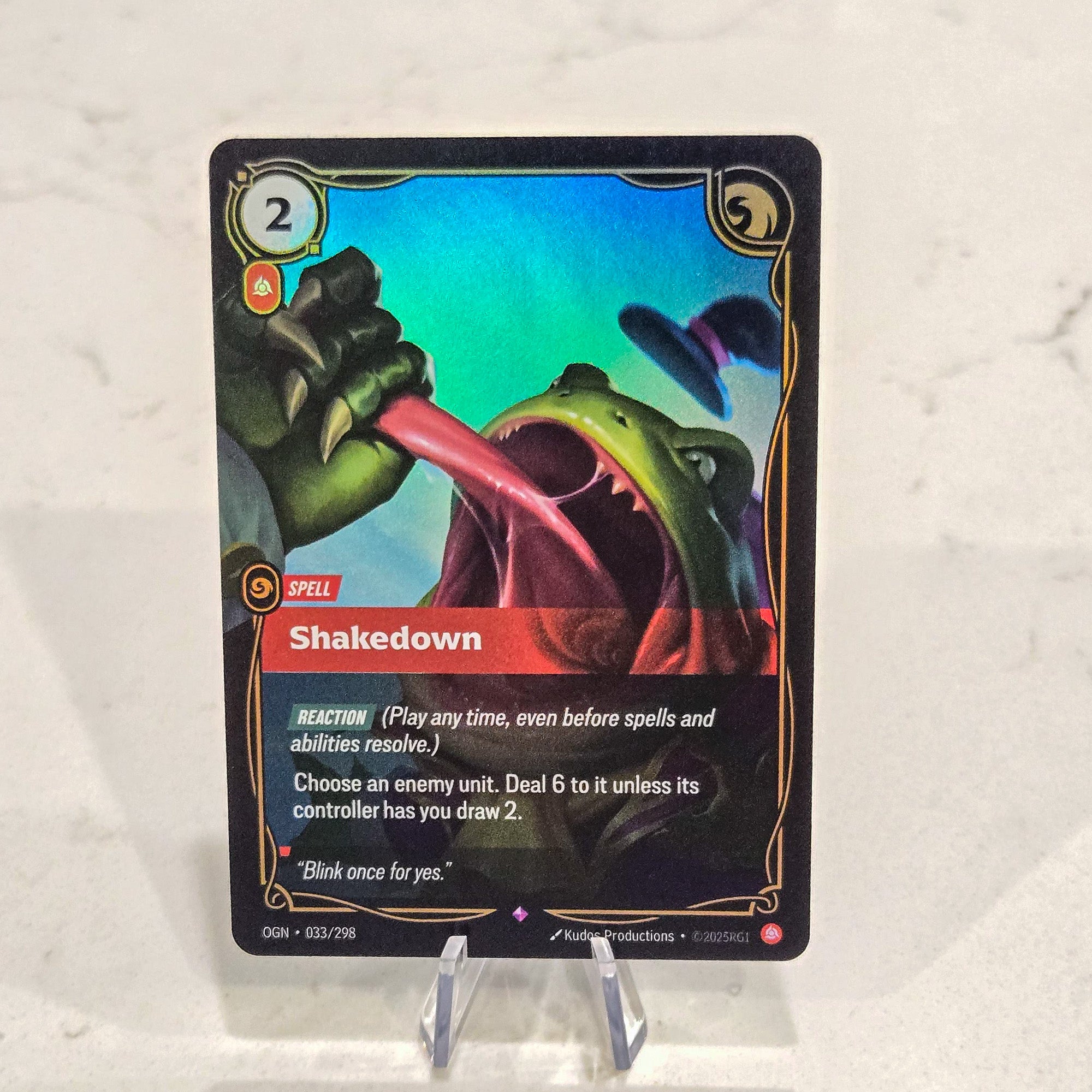 Riftbound TCG - Shakedown (Foil, Rare) | Origins 033/298