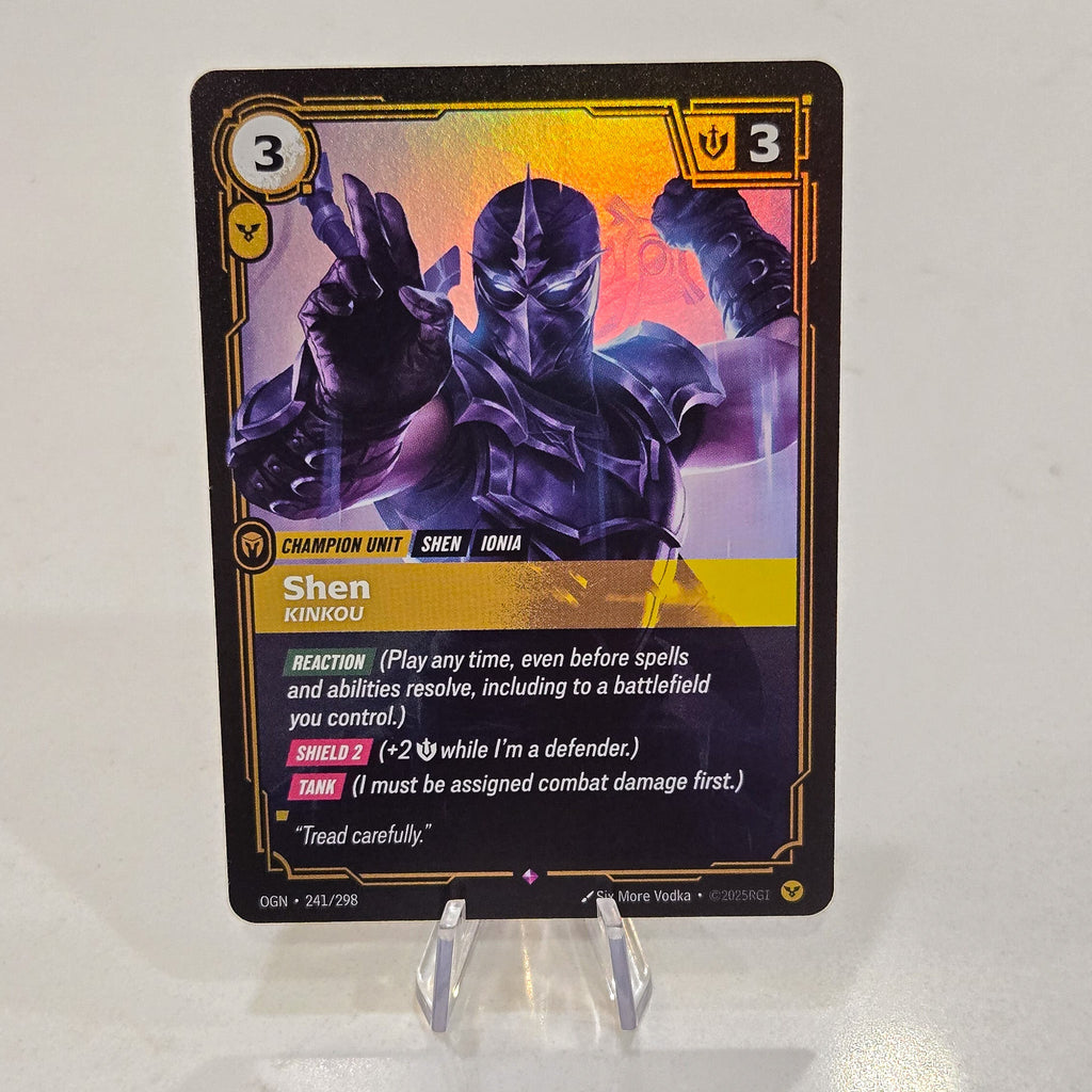 Shen Kinkou Foil Rare Origins Card