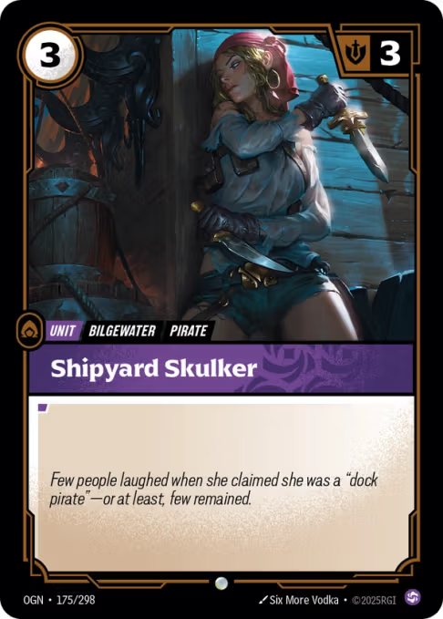 Riftbound TCG – Shipyard Skulker (Foil, Common) | Origins 175/298