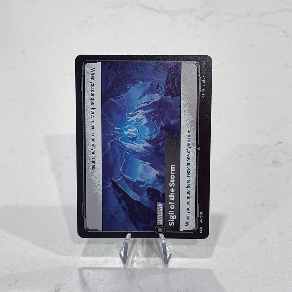 Riftbound TCG - Sigil of the Storm (Foil, Uncommon) | Origins 287/298