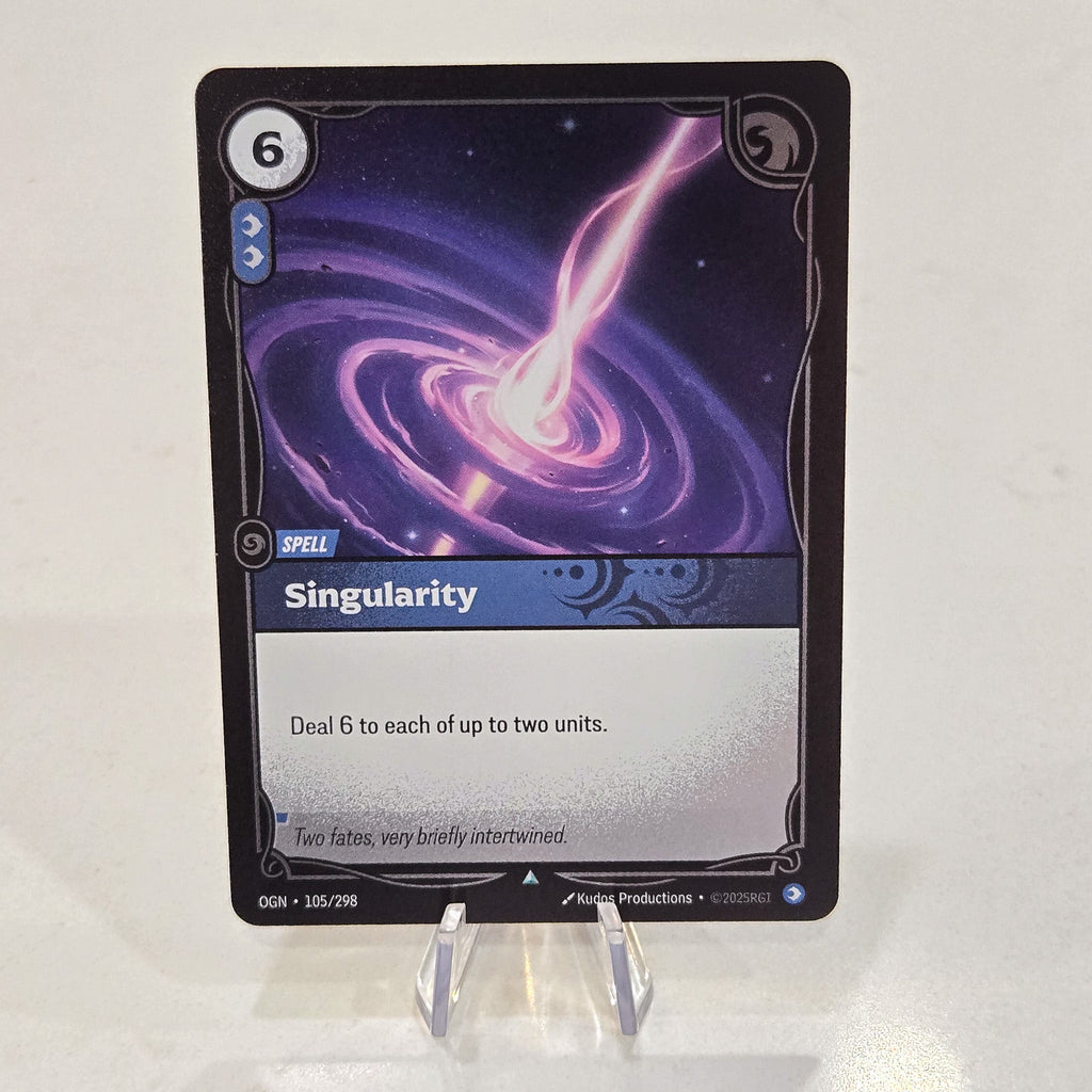 Singularity Foil Uncommon Origins Card