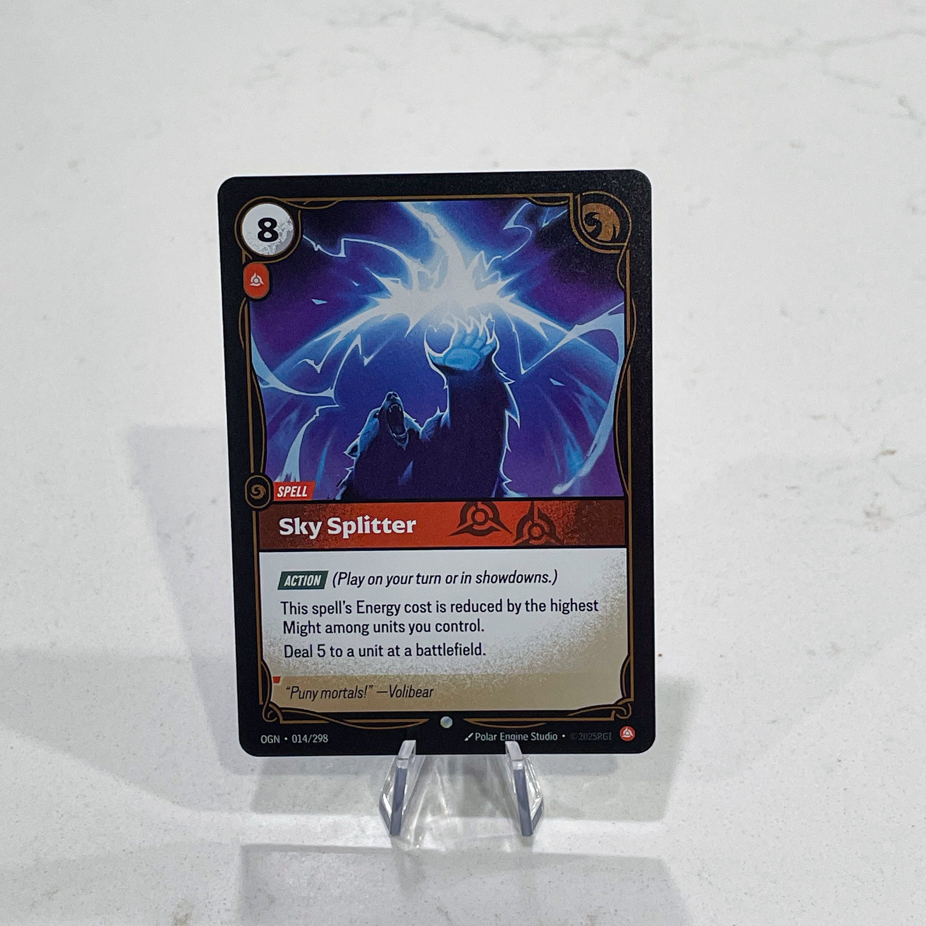 Riftbound TCG - Sky Splitter (Foil, Common) | Origins 014/298