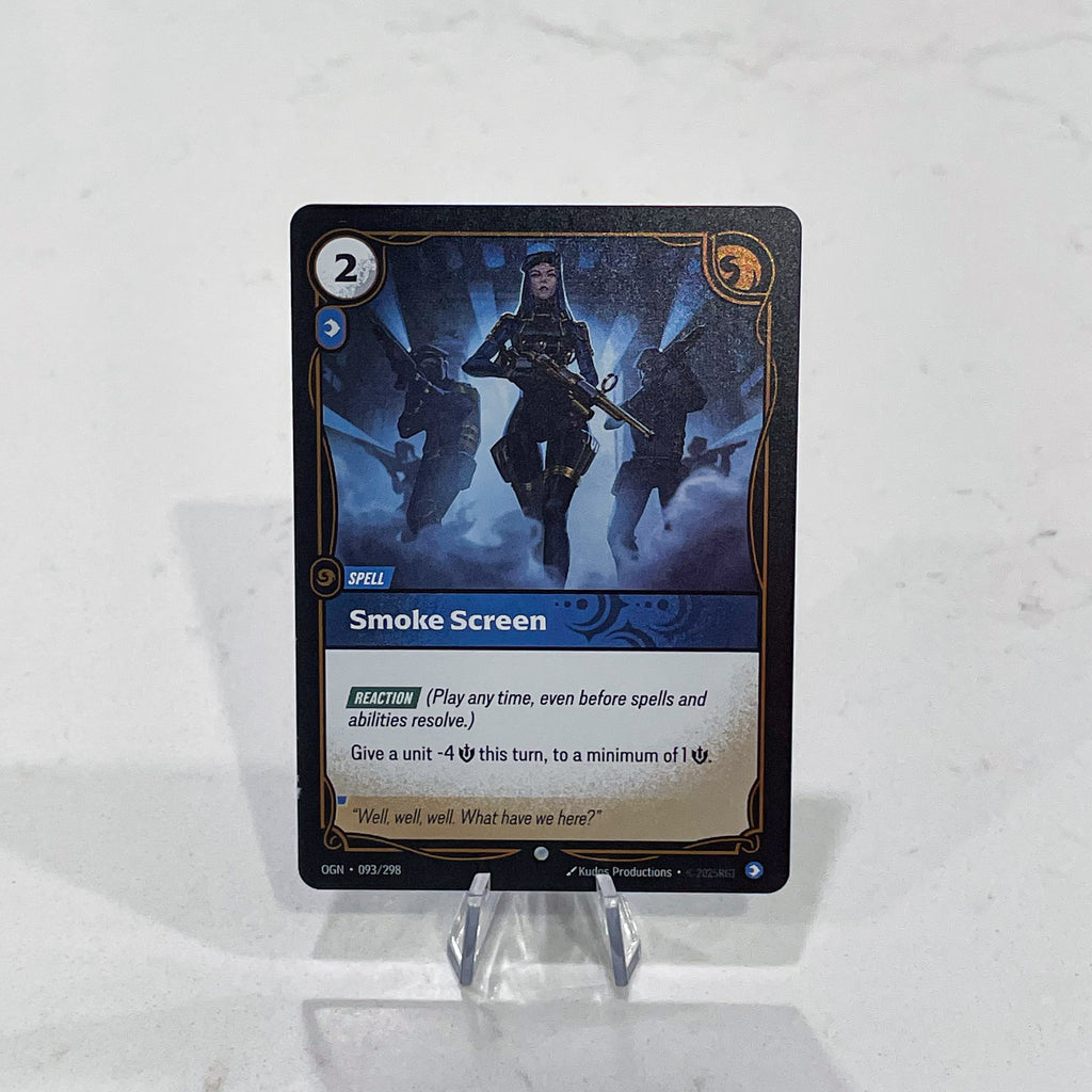 Riftbound TCG - Smoke Screen (Foil, Common) | Origins 093/298