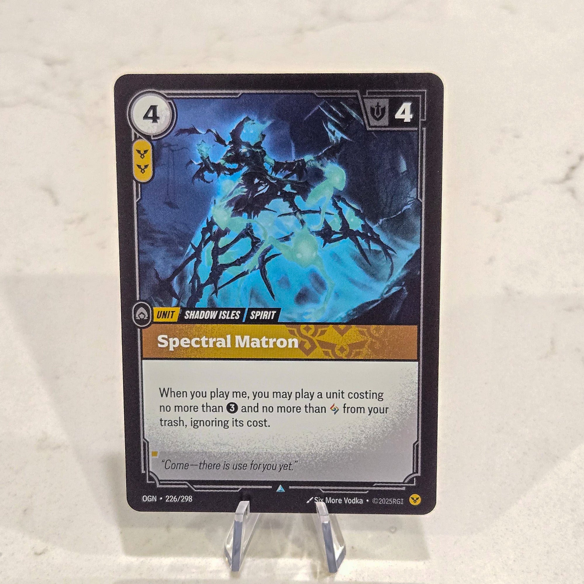 Riftbound TCG - Spectral Matron (Foil, Uncommon) | Origins 226/298