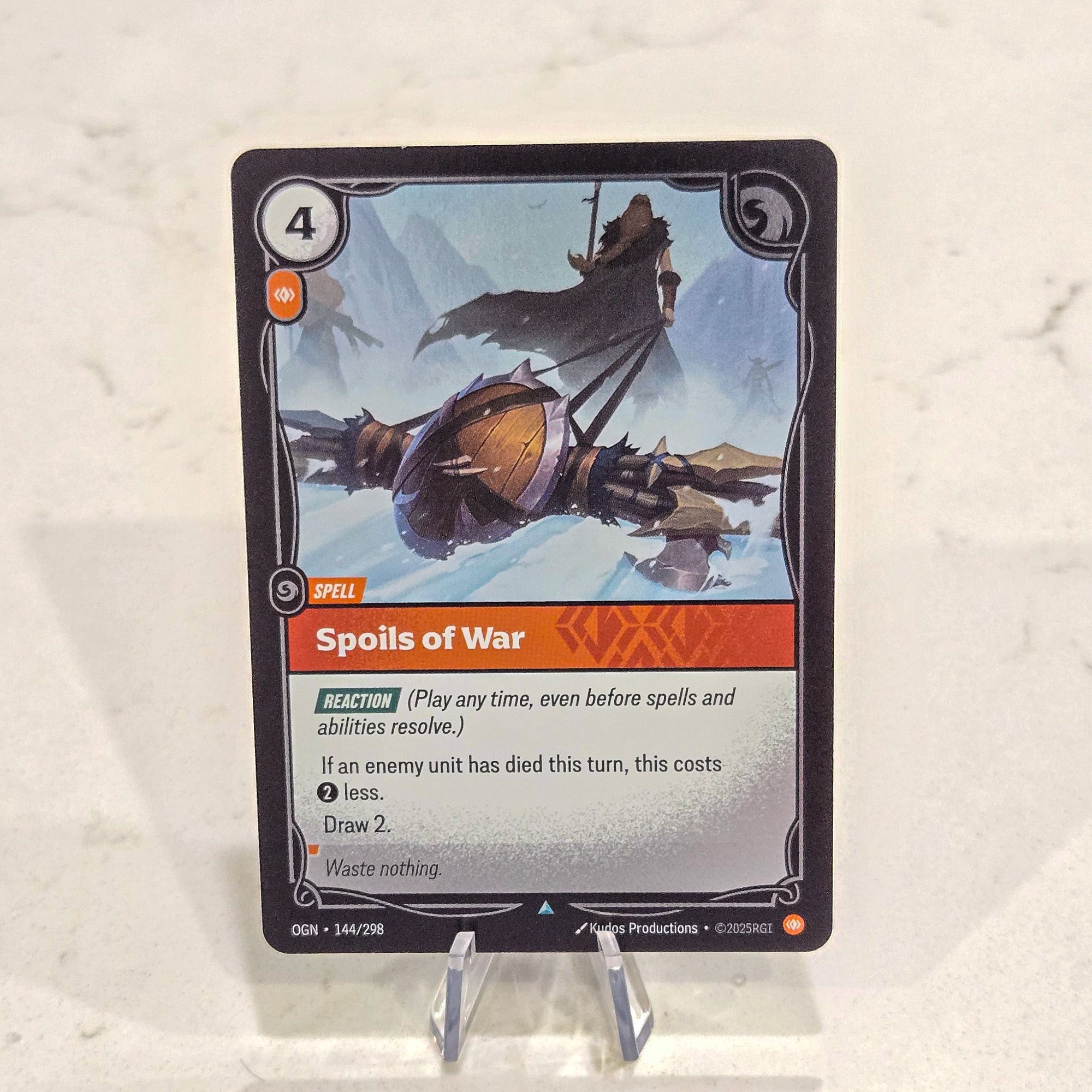 Riftbound TCG - Spoils of War (Foil, Uncommon) | Origins 144/298