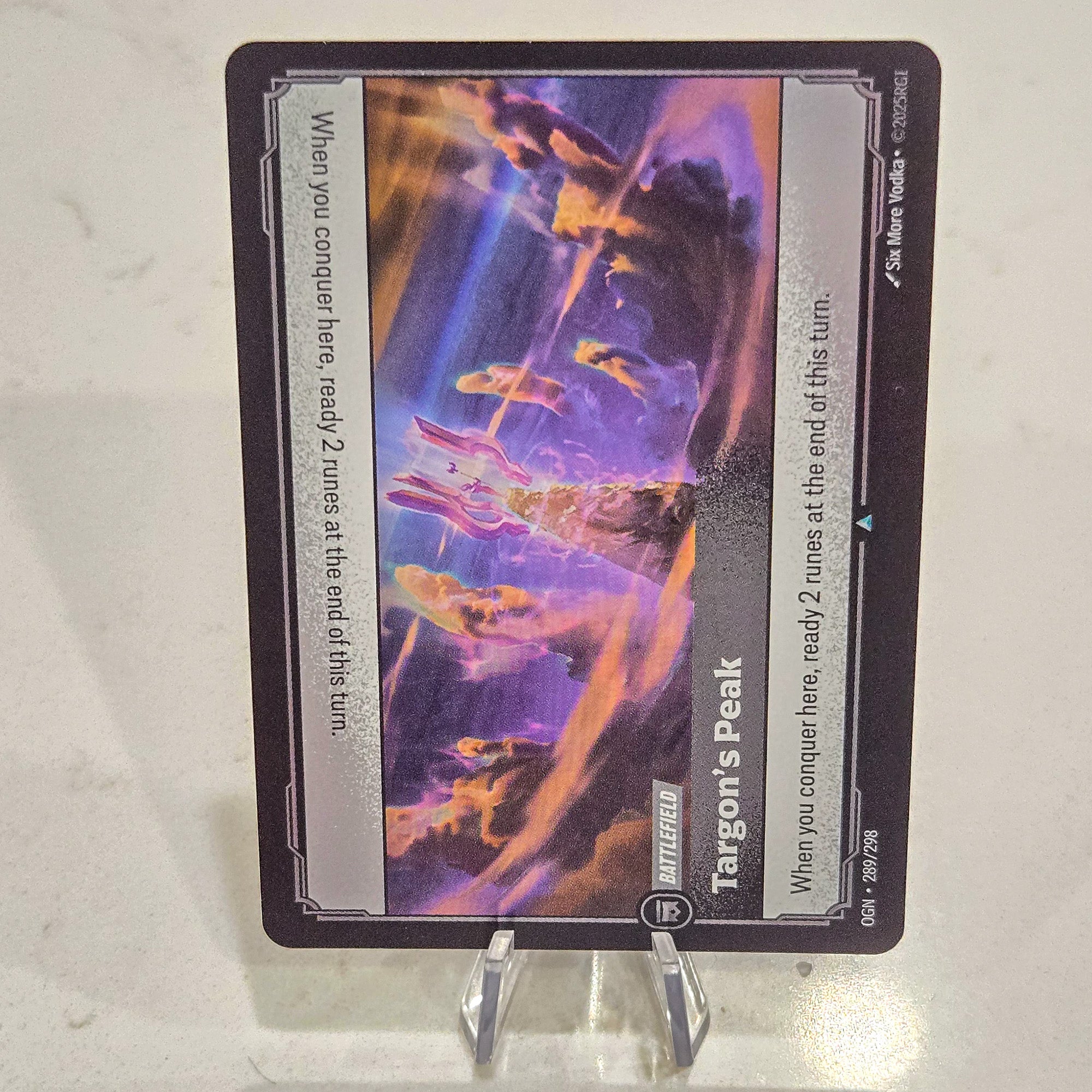 Riftbound TCG - Targon's Peak (Foil, Uncommon) | Origins 289/298