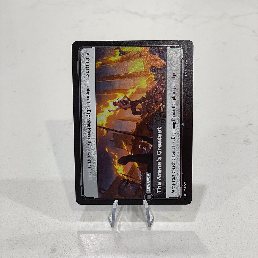 Riftbound TCG - The Arena's Greatest (Foil, Uncommon) | Origins 290/298