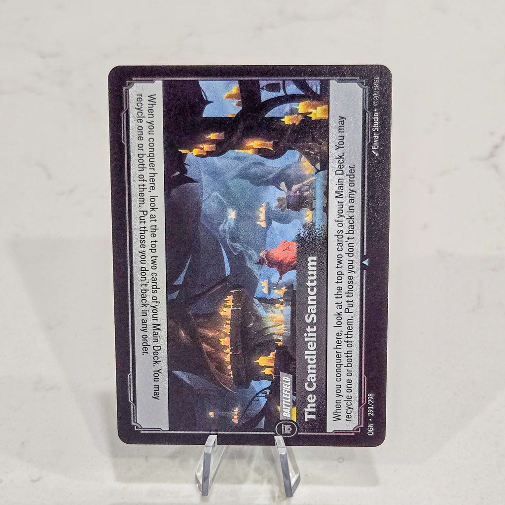 Riftbound TCG - The Candlelit Sanctum (Foil, Uncommon) | Origins 291/298
