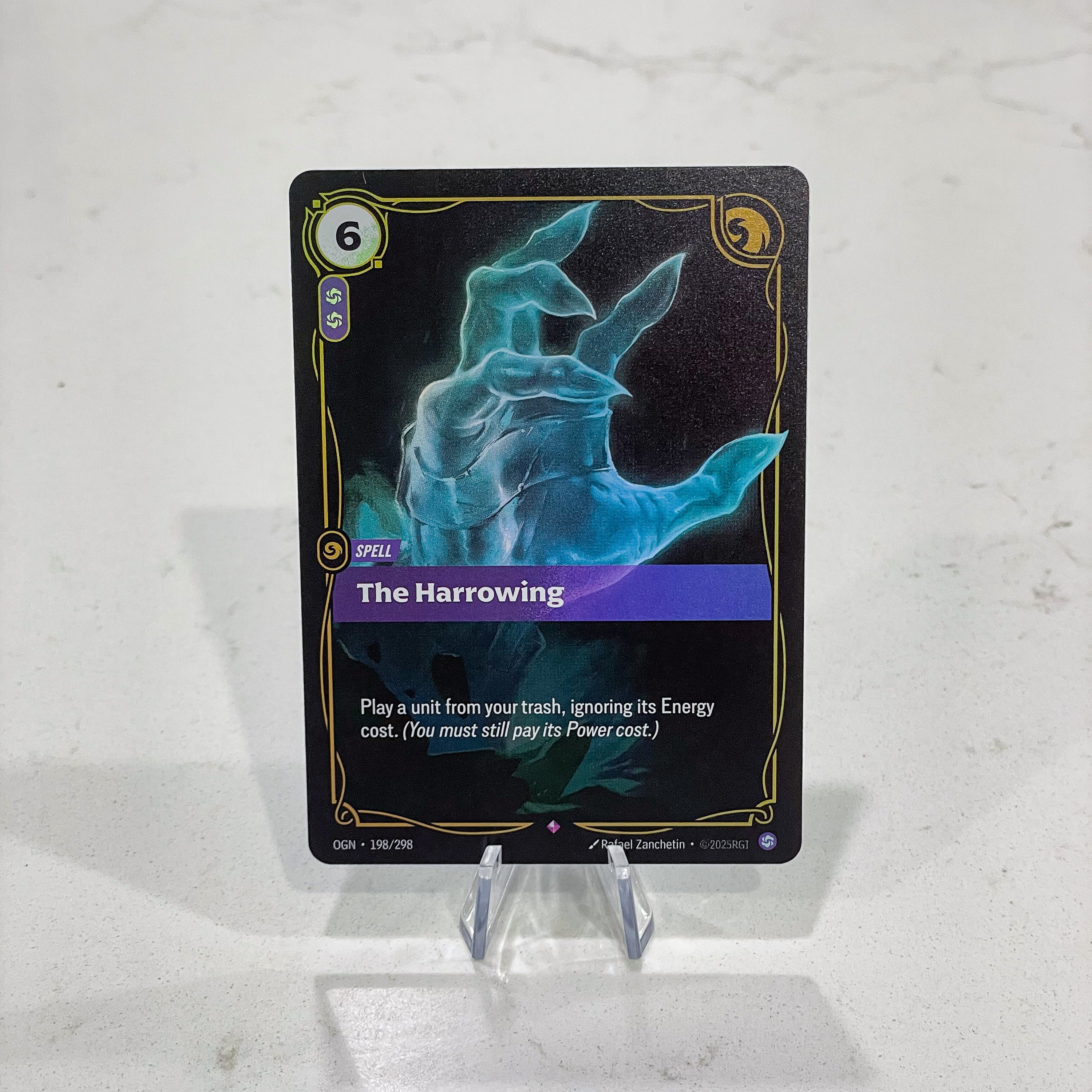Riftbound TCG - The Harrowing (Foil, Rare) | Origins 198/298 – BaldnStinky