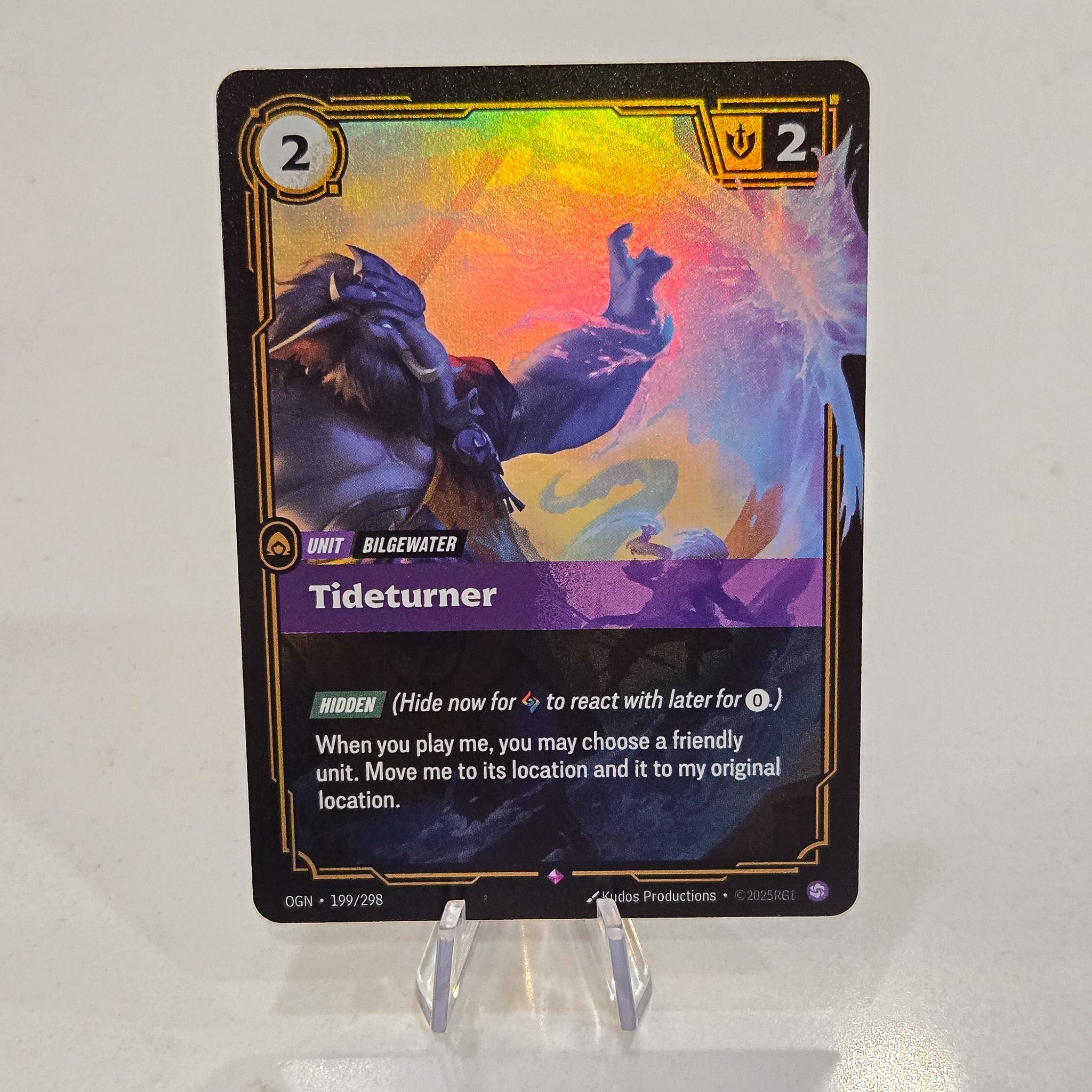 Tideturner Foil Rare Origins Card
