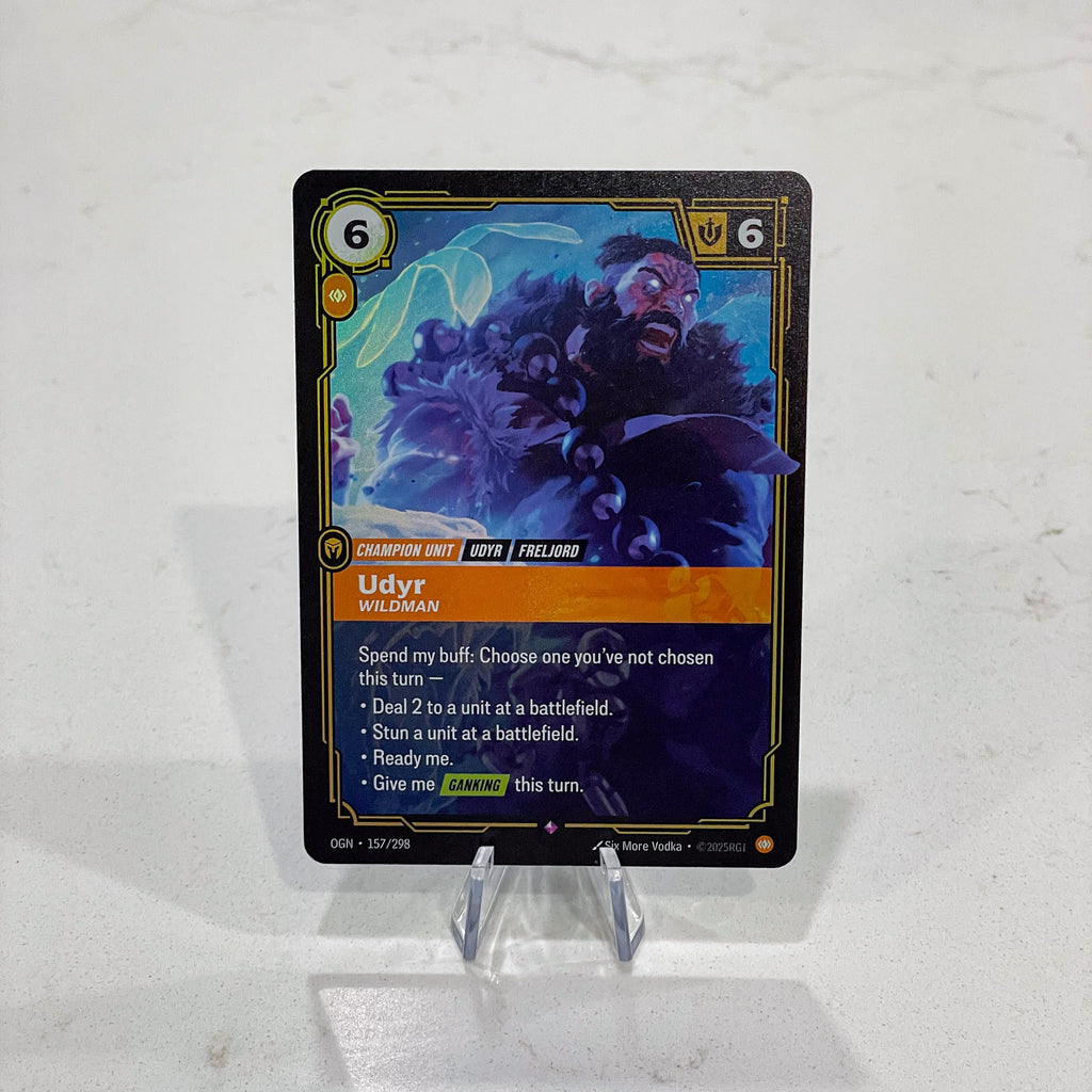 Riftbound TCG - Udyr - Wildman (Foil, Rare) | Origins 157/298