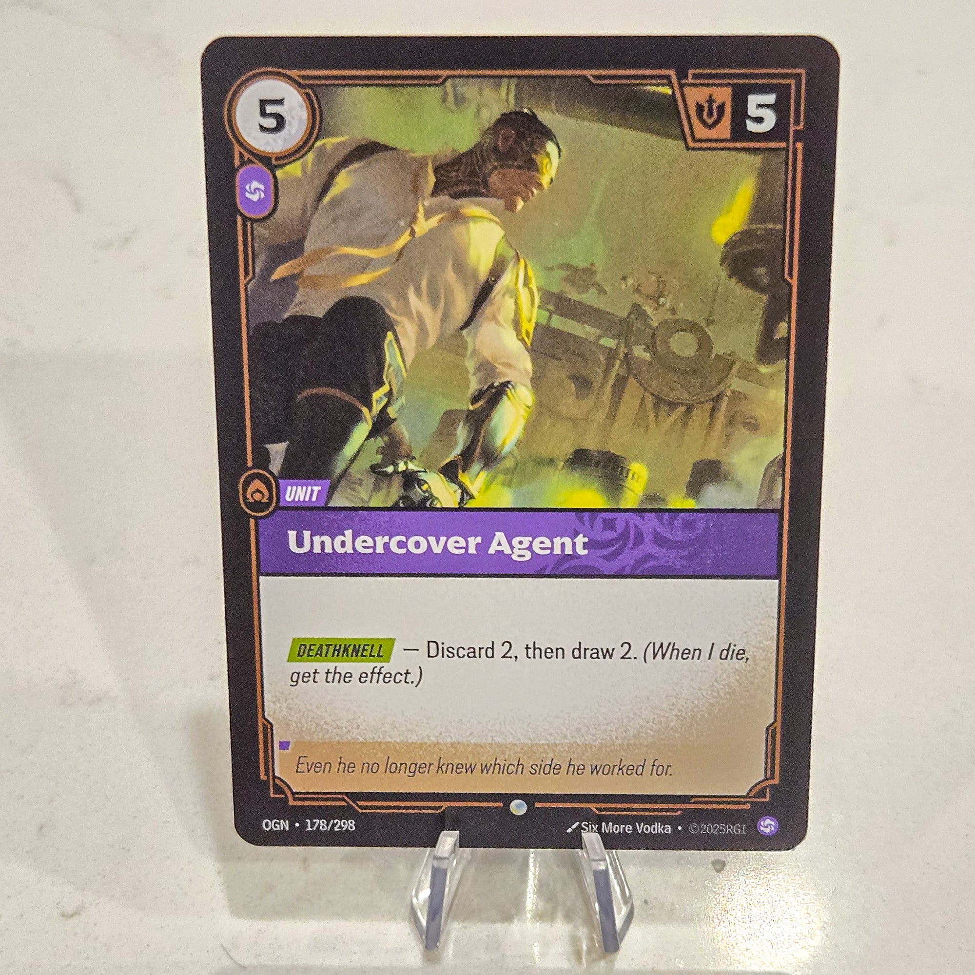 Riftbound TCG - Undercover Agent (Foil, Common) | Origins 178/298